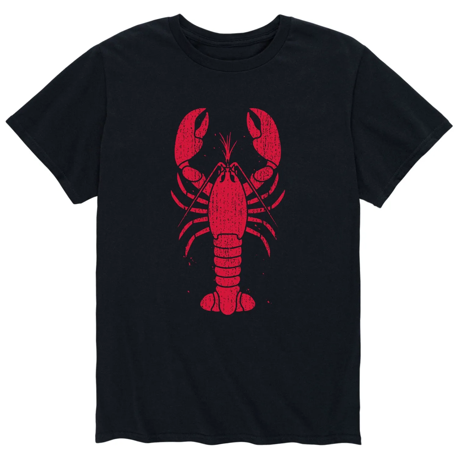 Instant Message - Vintage Lobster - Men's Short Sleeve Graphic T-shirt sold by Zulily