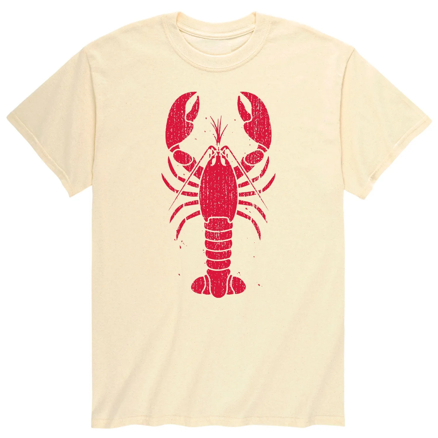 Instant Message - Vintage Lobster - Men's Short Sleeve Graphic T-shirt sold by Zulily product image thumbnail 2