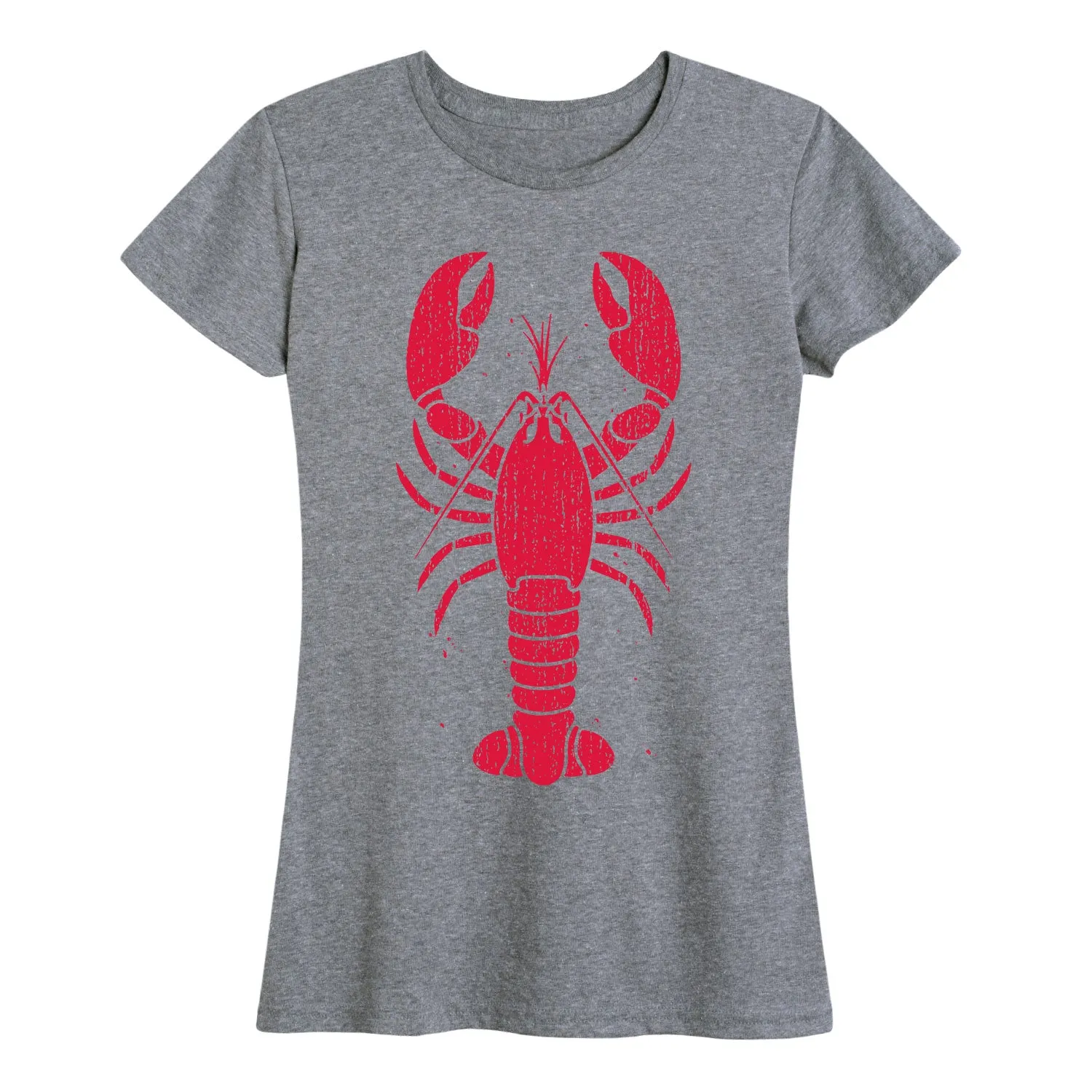 Instant Message - Vintage Lobster - Women's Short Sleeve Graphic T-shirt sold by Zulily product image thumbnail 3