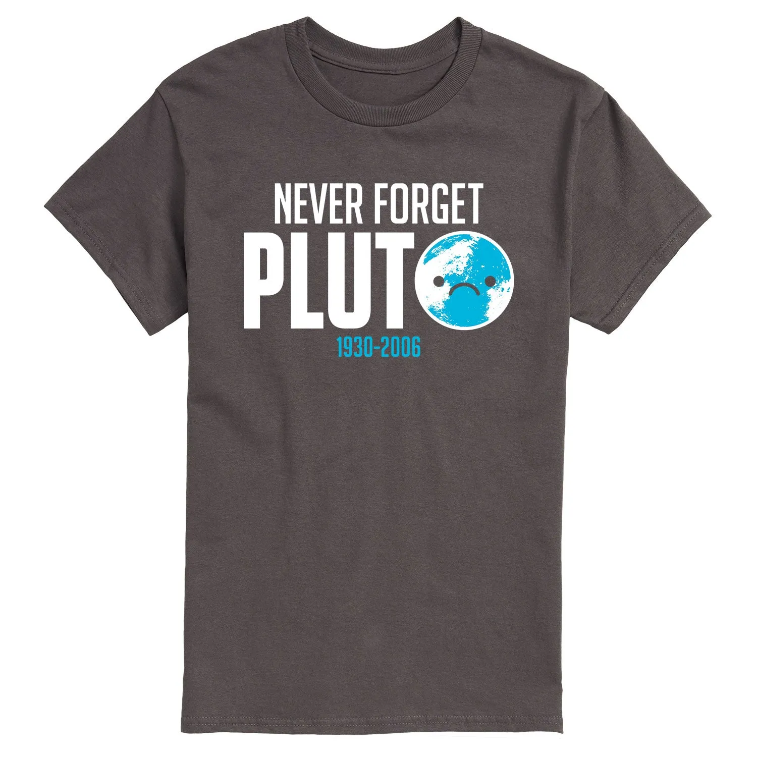 Instant Message - Never Forget Pluto - Men's Short Sleeve Graphic T-shirt sold by Zulily product image thumbnail 2