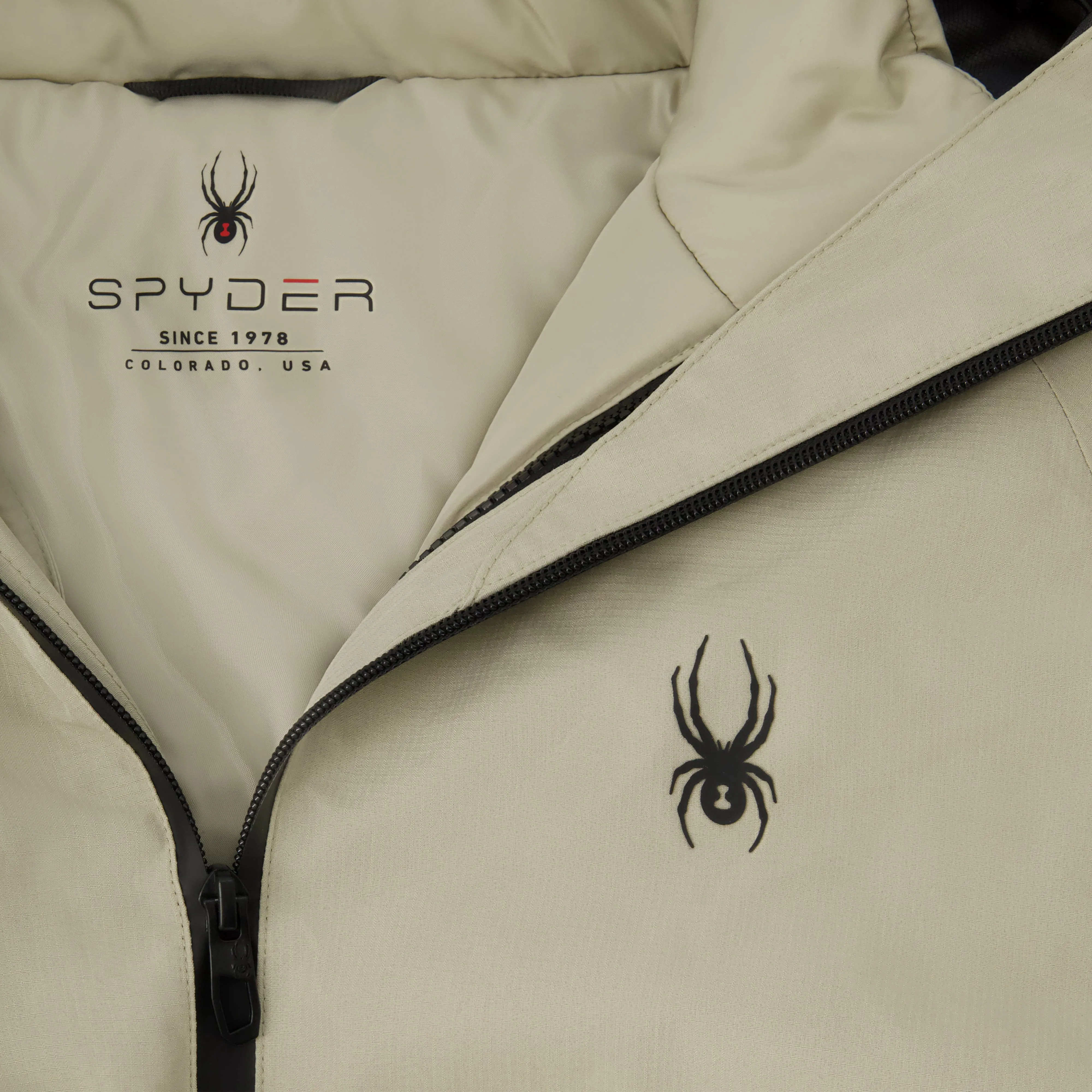 Spyder Men's 2-in-1 Rain Jacket - Stone sold by Zulily product image thumbnail 4