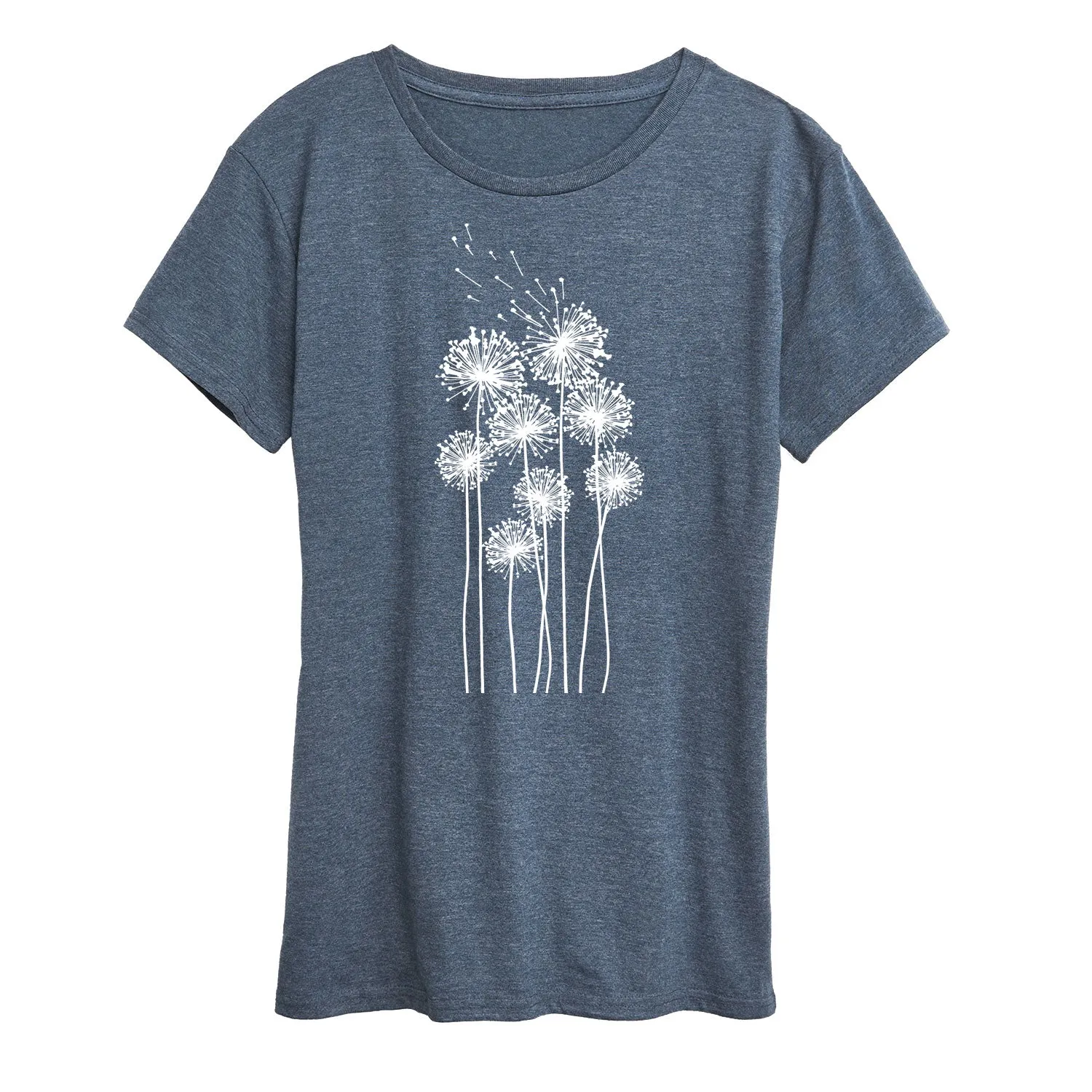 Instant Message - Tall Dandelions - Women's Short Sleeve Graphic T-shirt sold by Zulily product image thumbnail 2