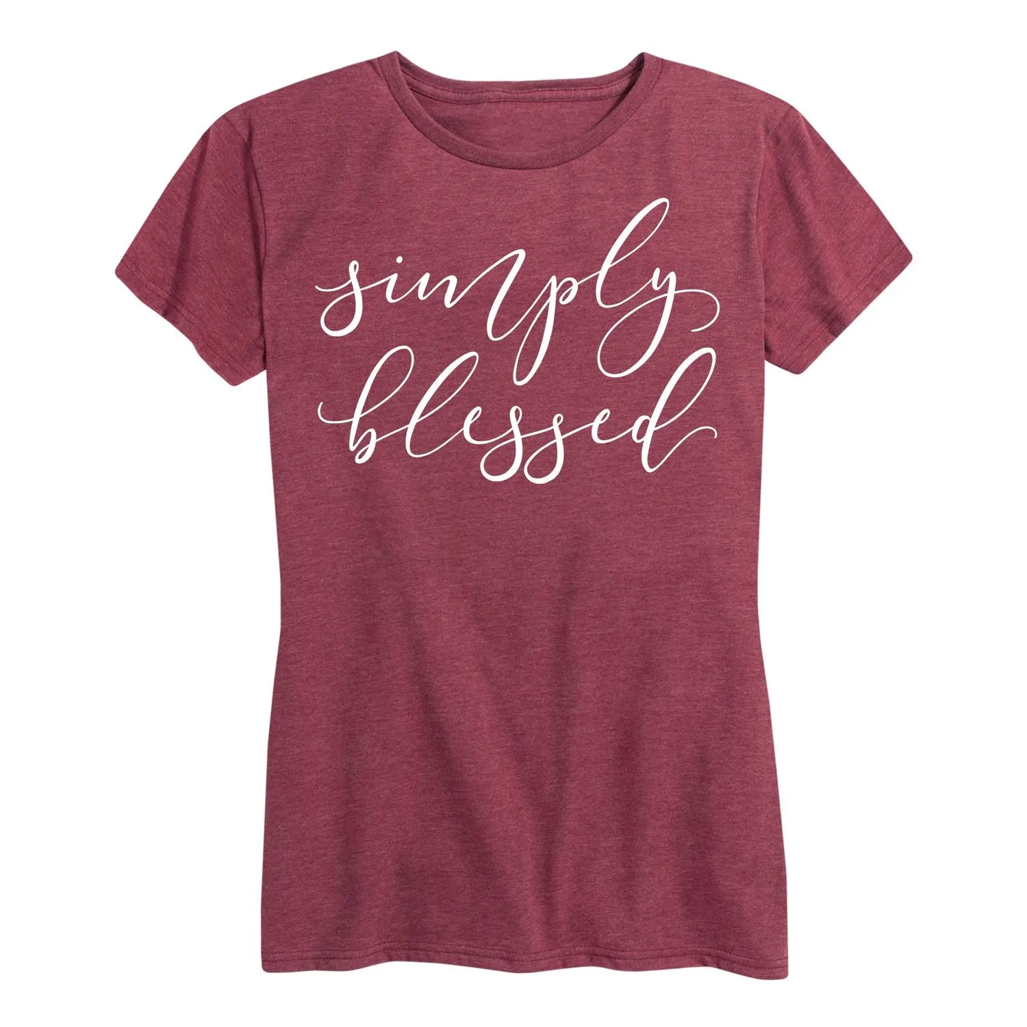 Instant Message - Simply Blessed - Women's Short Sleeve Graphic T-Shirt sold by Zulily product image thumbnail 3