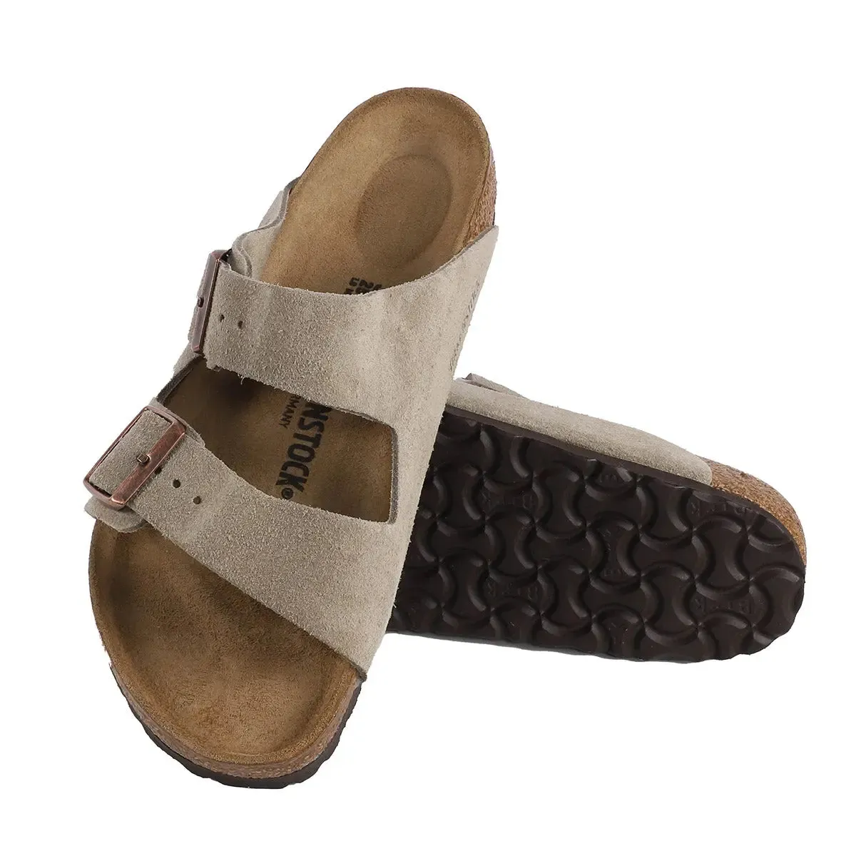 Birkenstock Arizona Suede Leather Sandals sold by Zulily product image thumbnail 4