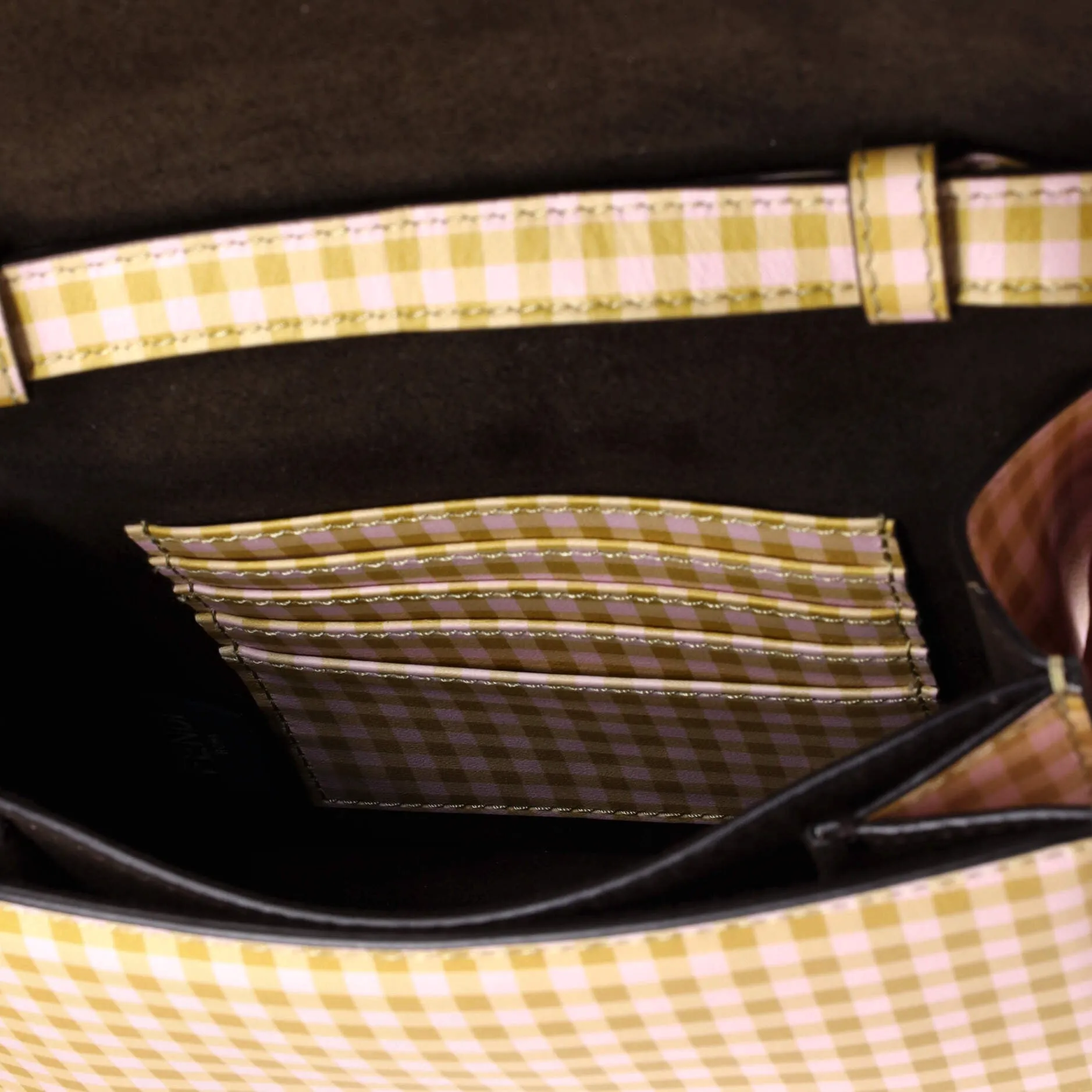 Pre-Loved Fendi Fab Shoulder Bag Printed Leather with Crystal Detail sold by Zulily product image thumbnail 5