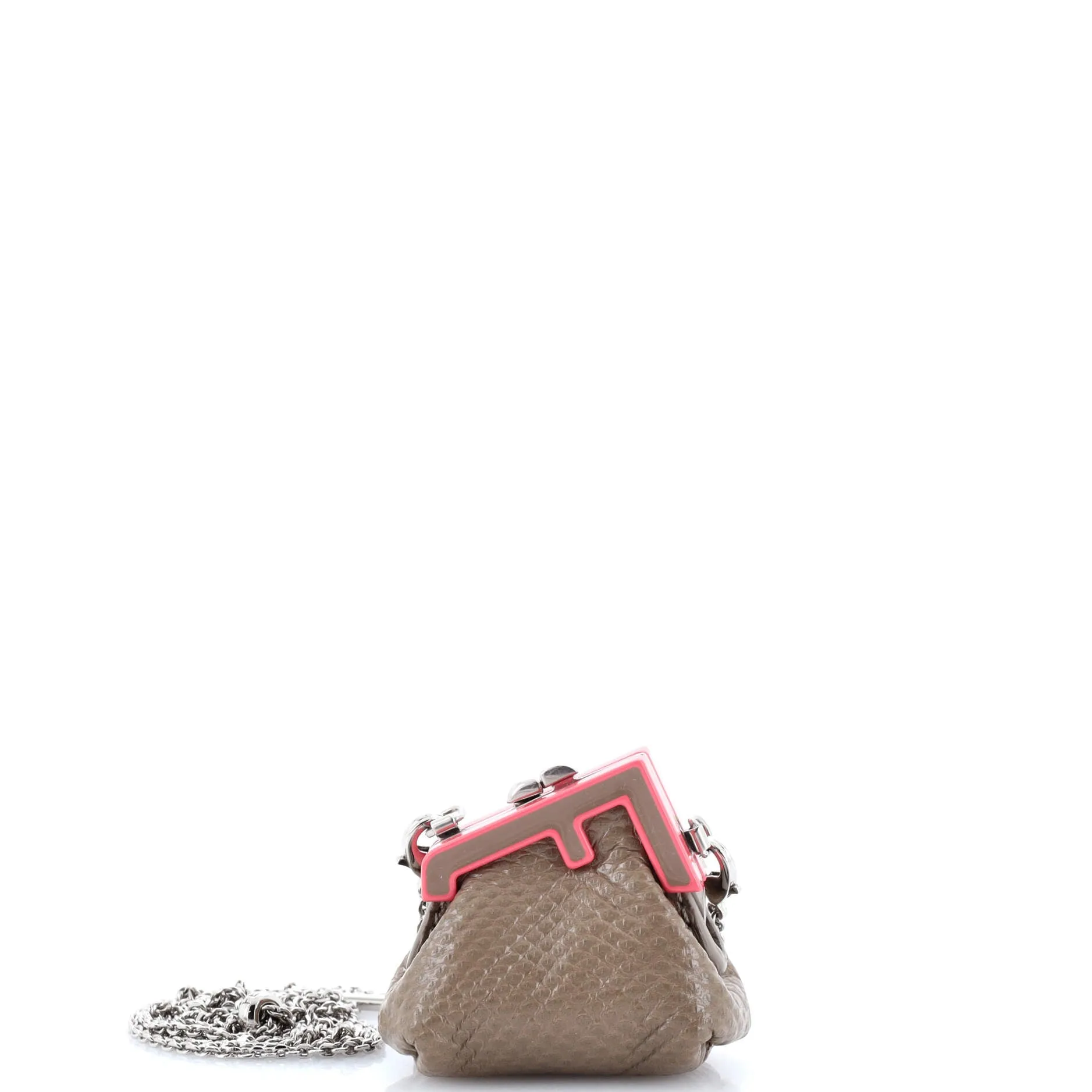 Pre-Loved Fendi First Bag Karung and Enamel Pico sold by Zulily