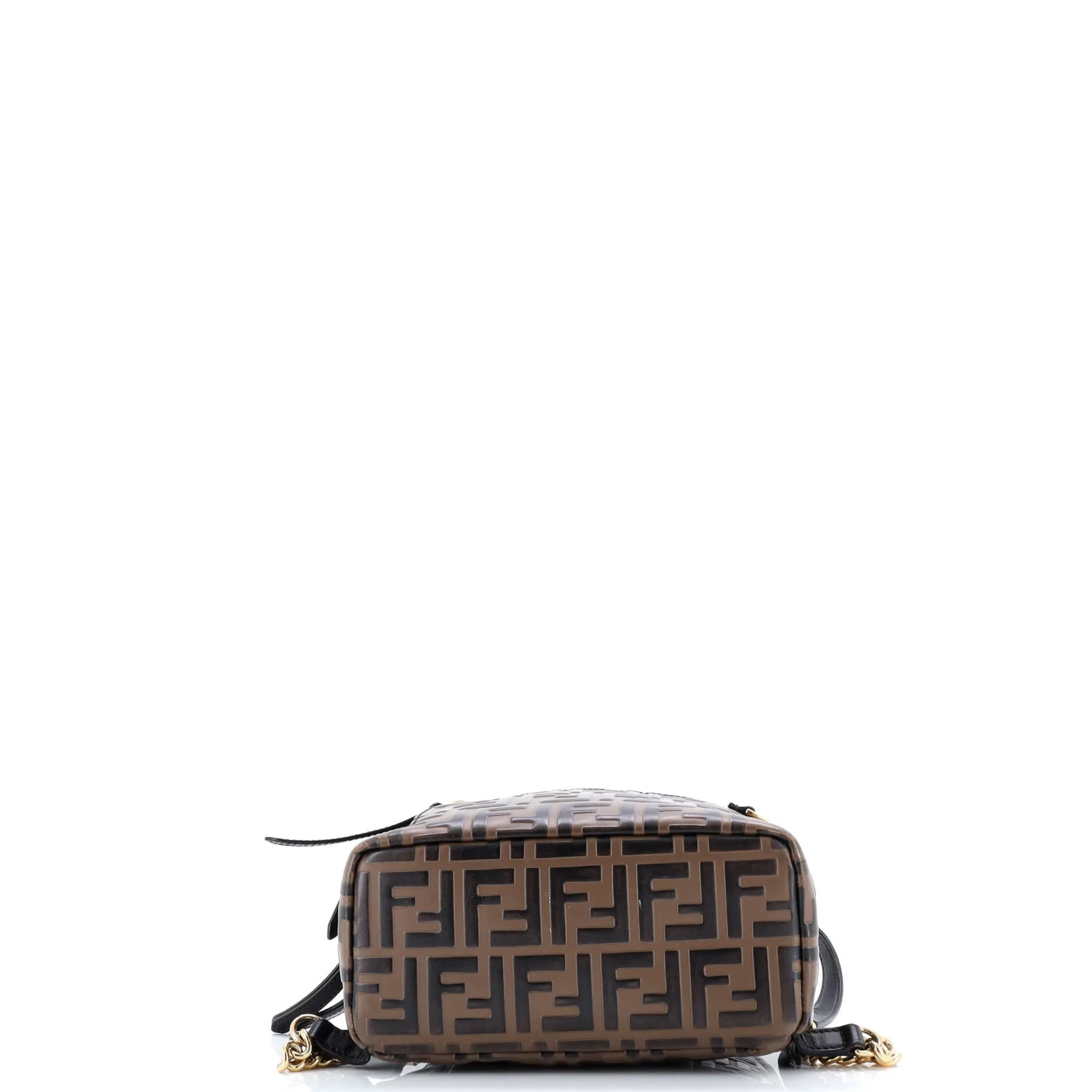 Pre-Loved Fendi By The Way Backpack Zucca Embossed Leather Mini sold by Zulily product image thumbnail 4