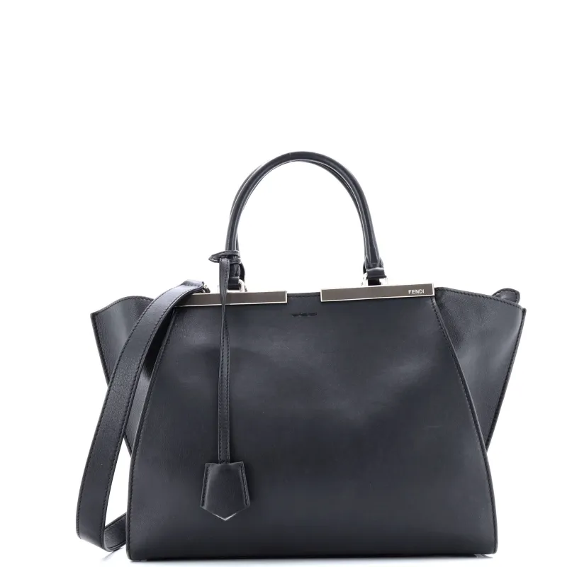 Pre-Loved Fendi Petite 3Jours Bag Leather sold by Zulily