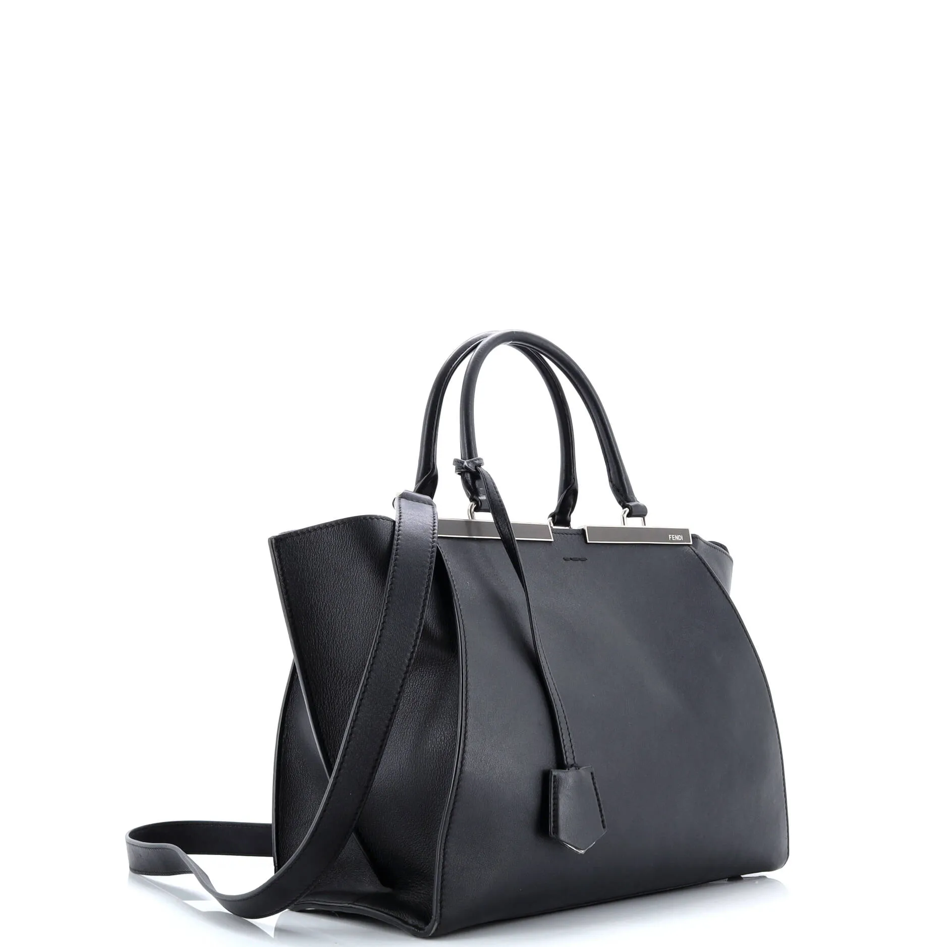 Pre-Loved Fendi Petite 3Jours Bag Leather sold by Zulily product image thumbnail 2