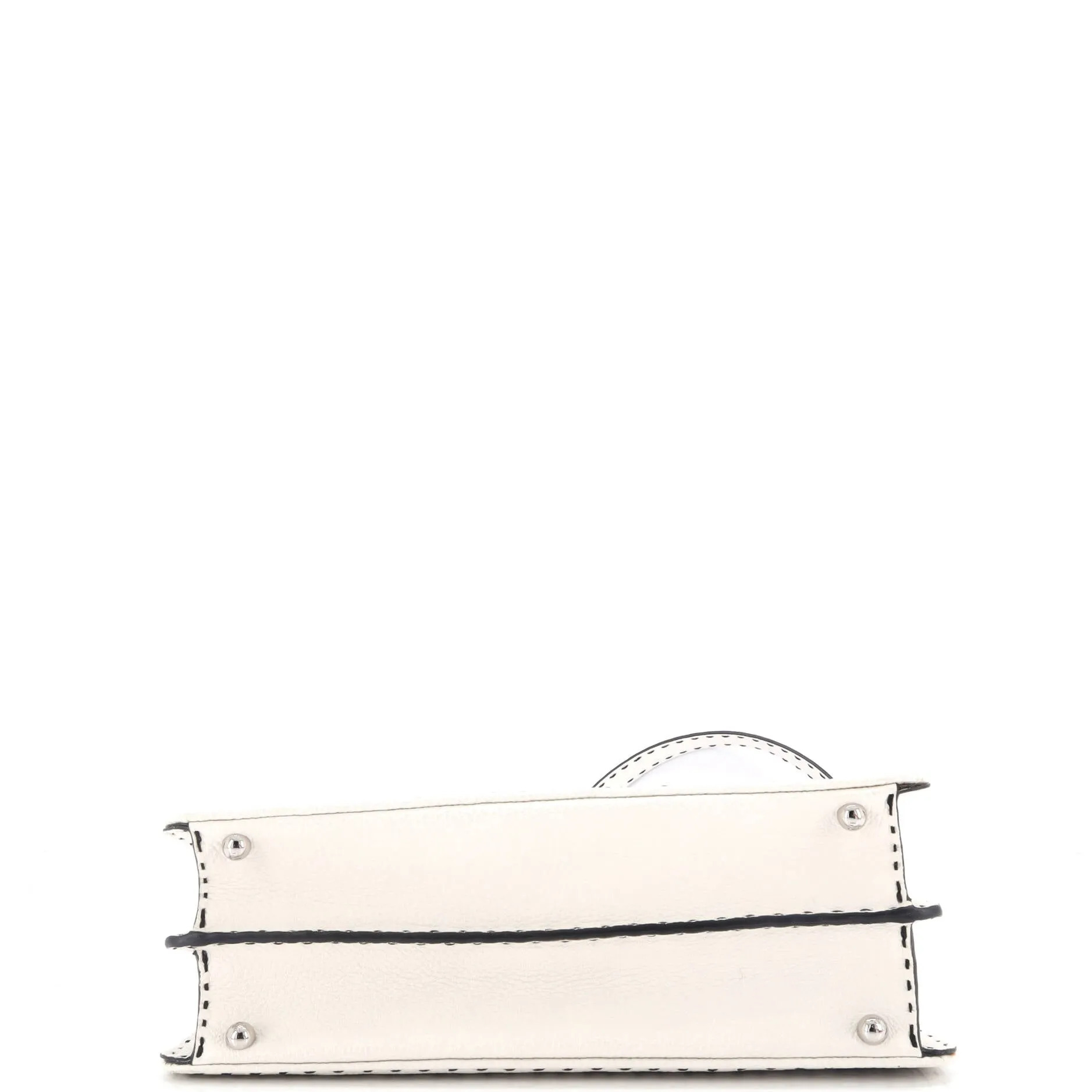 Pre-Loved Fendi Peekaboo ISeeU Bag Woven Leather Medium sold by Zulily product image thumbnail 4