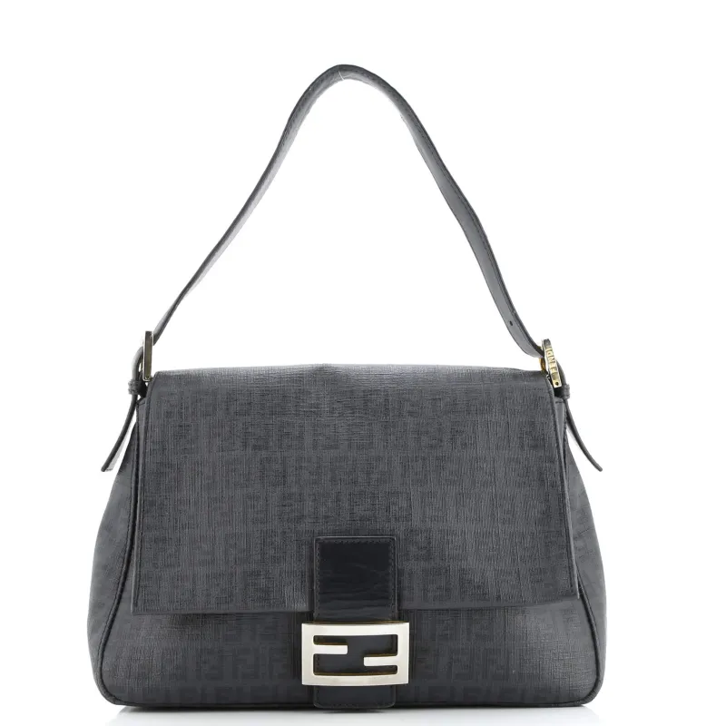Pre-Loved Fendi Mama Forever Bag Zucchino Coated Canvas sold by Zulily