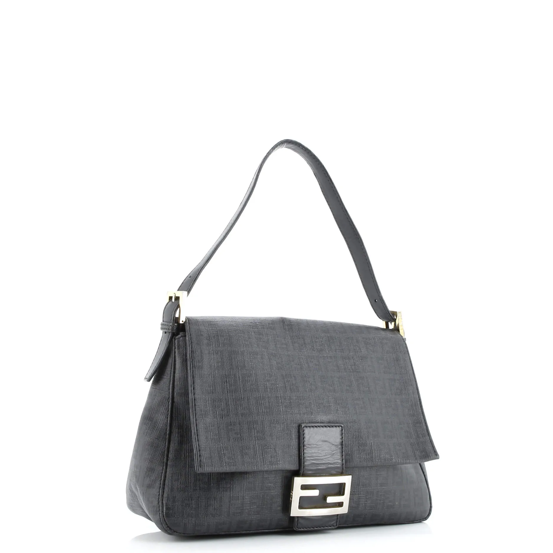 Pre-Loved Fendi Mama Forever Bag Zucchino Coated Canvas sold by Zulily product image thumbnail 2