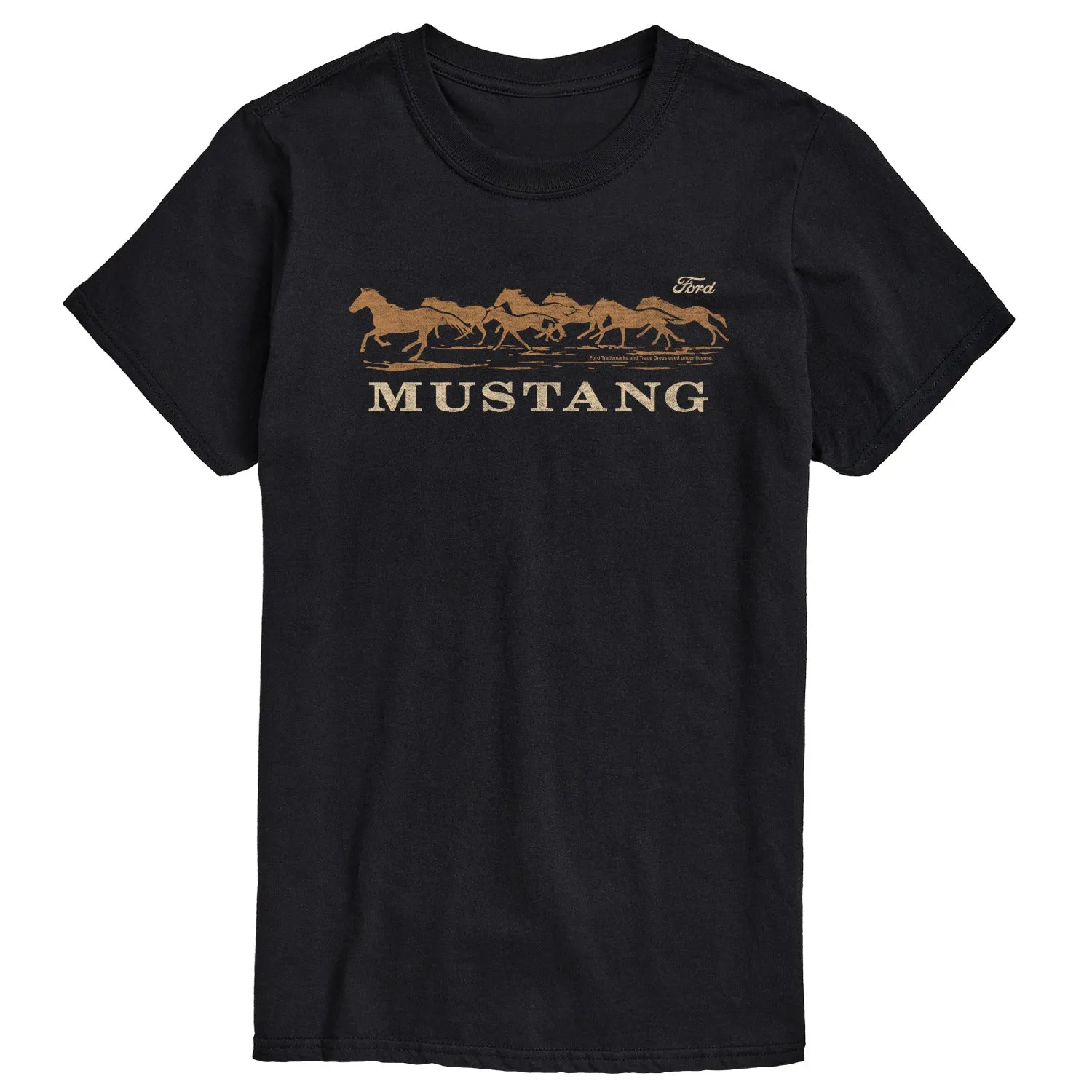 Ford - Mustang Running Horses - Men's Short Sleeve Graphic T-Shirt sold by Zulily product image thumbnail 2