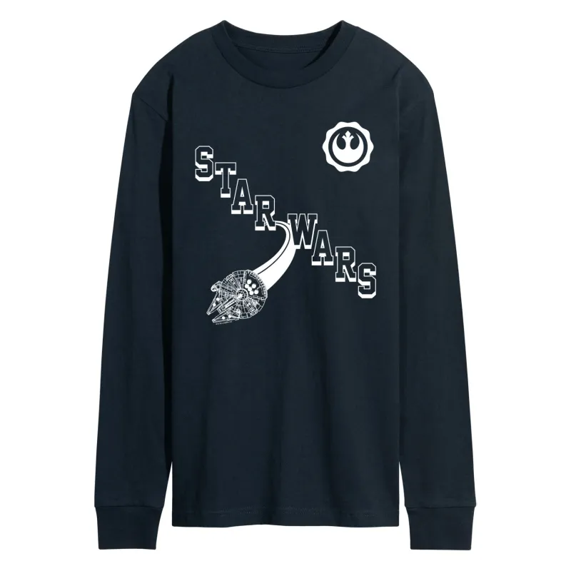 Star Wars - Collegiate Icons - Men's Long Sleeve Graphic T-Shirt sold by Zulily