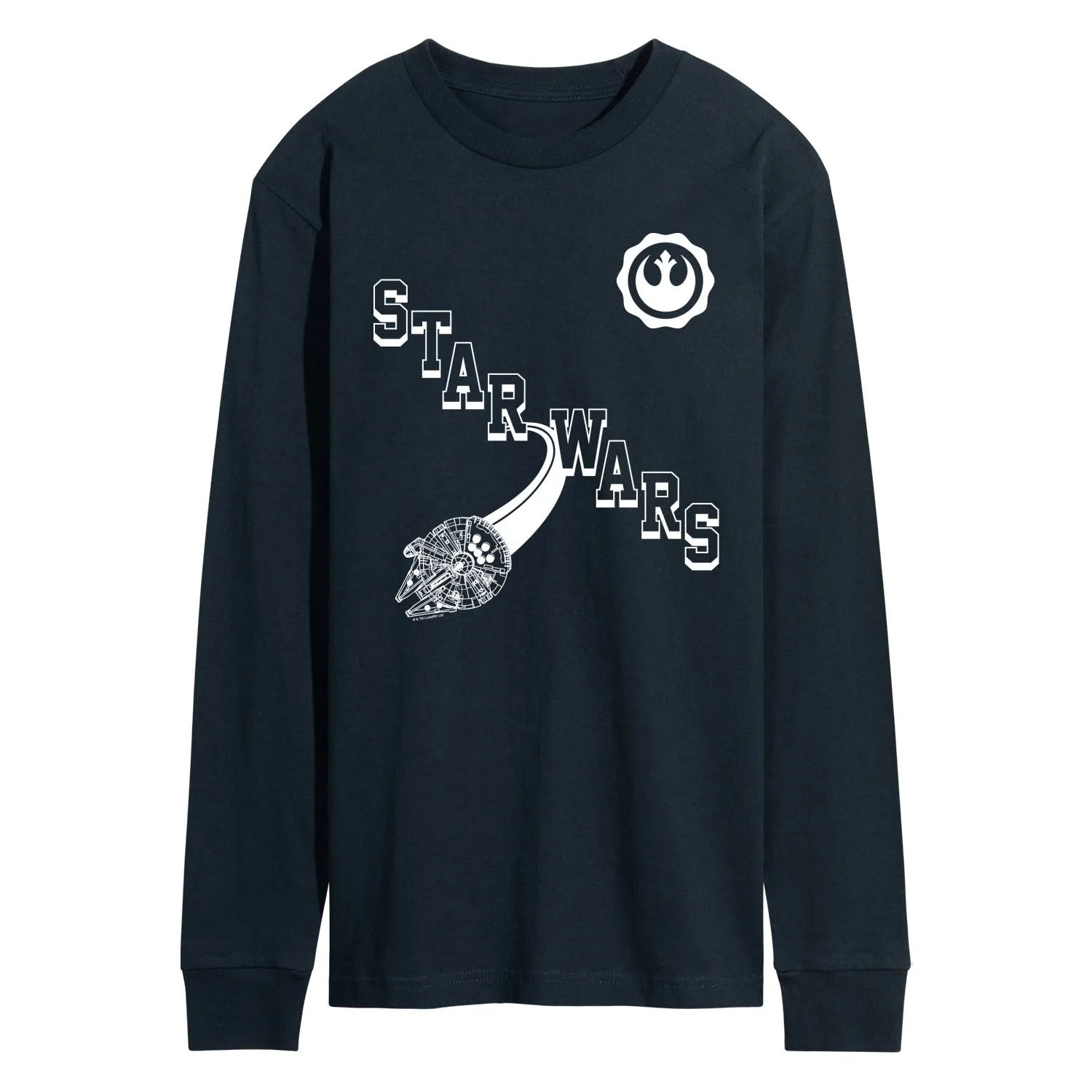 Star Wars - Collegiate Icons - Men's Long Sleeve Graphic T-Shirt sold by Zulily