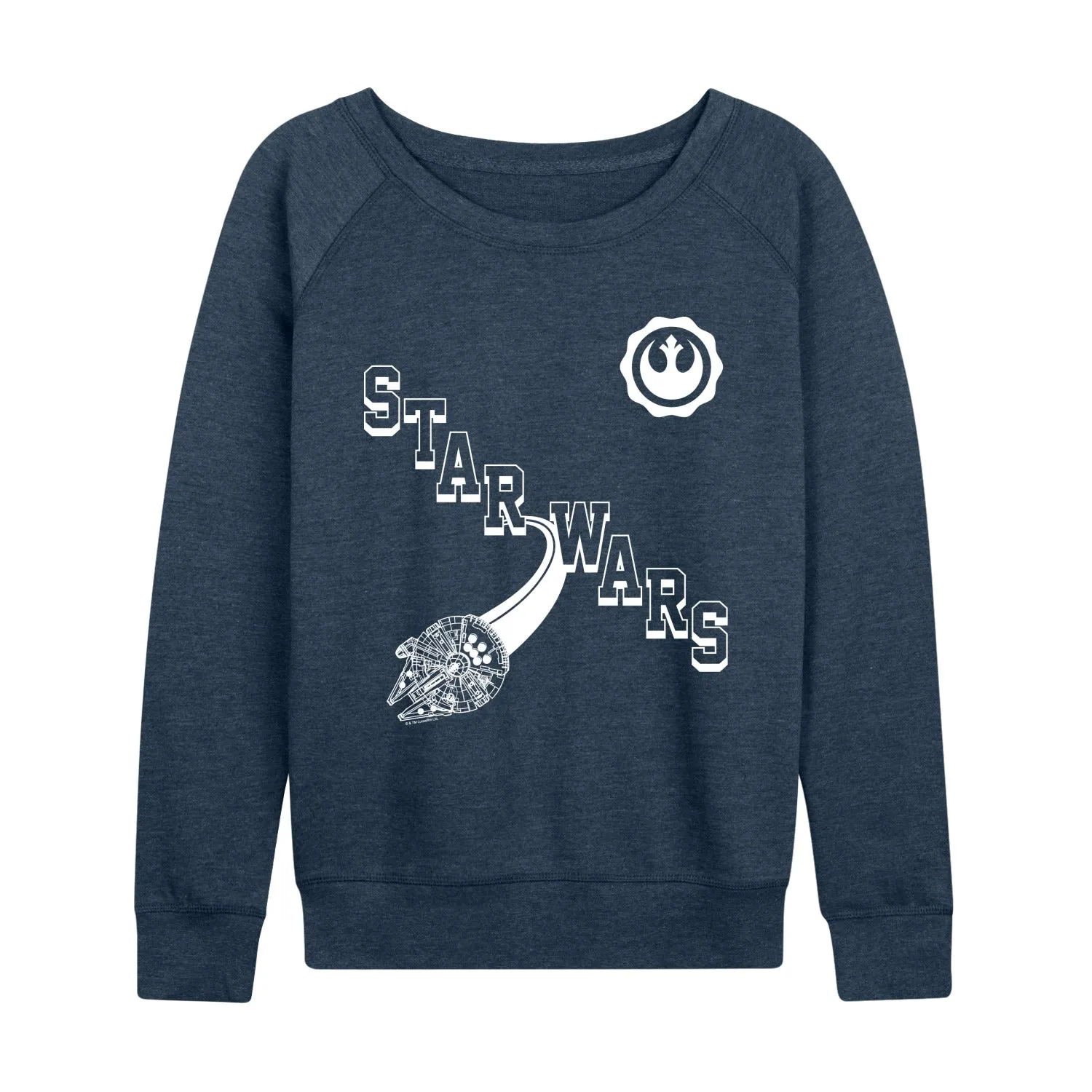 Star Wars - Collegiate Icons - Women's French Terry Long Sleeve Pullover sold by Zulily product image thumbnail 2