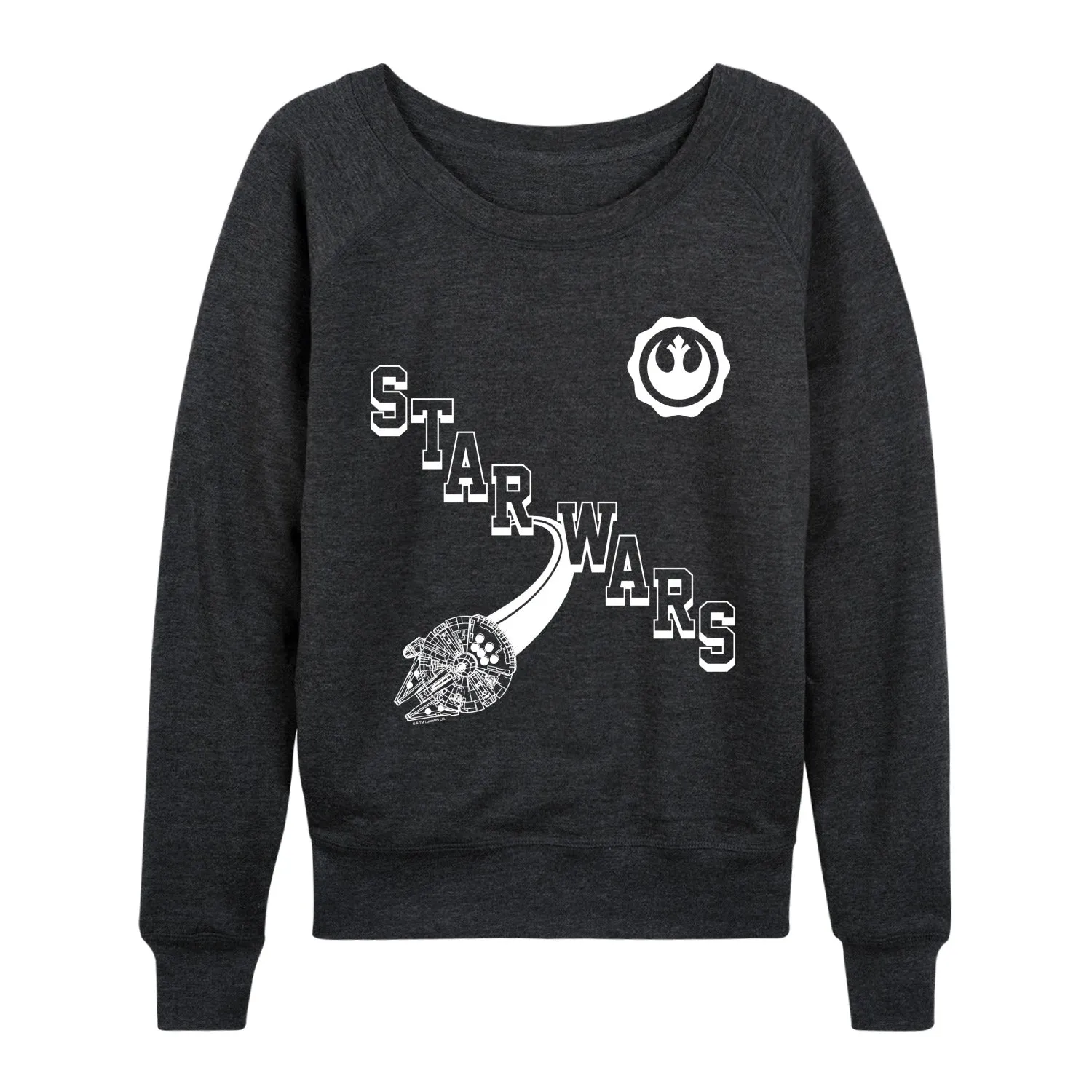 Star Wars - Collegiate Icons - Women's French Terry Long Sleeve Pullover sold by Zulily product image thumbnail 4
