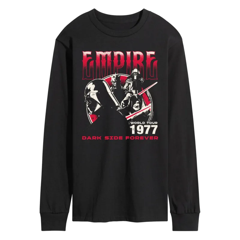 Star Wars - Empire Dark Side Forever - Men's Long Sleeve Graphic T-Shirt sold by Zulily