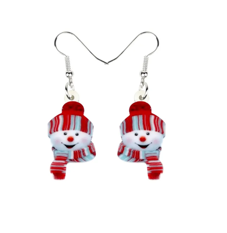 Don’t AsK Snowman Drop Earrings – Festive Holiday Jewellery for Women sold by Zulily