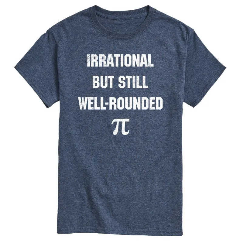 Instant Message - Irrational Well Rounded - Men's Short Sleeve Graphic T-Shirt sold by Zulily