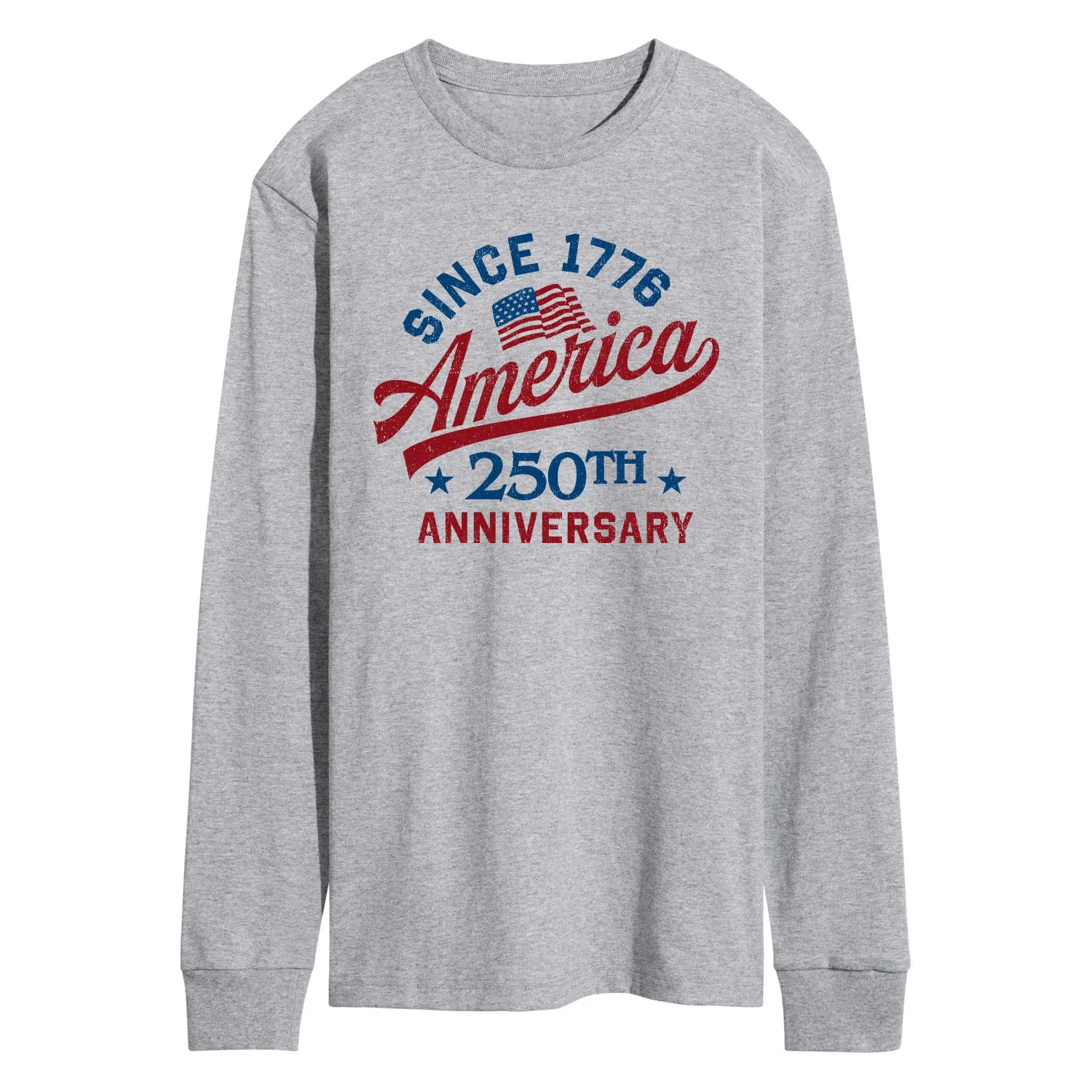 Instant Message - America 250 - Men's Long Sleeve Graphic T-Shirt sold by Zulily
