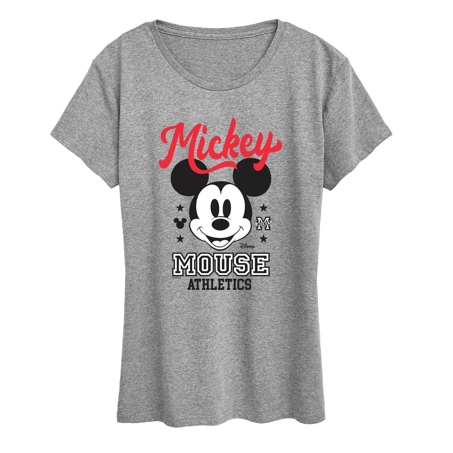 Disney - Mickey Athletics - Women's Short Sleeve Graphic T-Shirt sold by Zulily