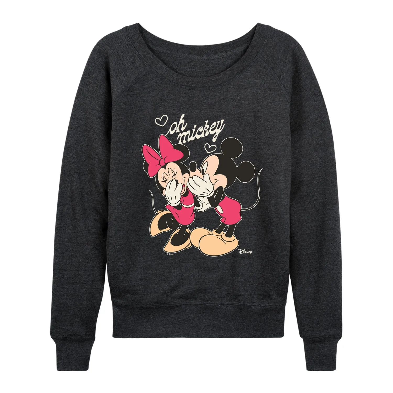 Disney - Oh Mickey - Women's French Terry Long Sleeve Pullover sold by Zulily product image thumbnail 4