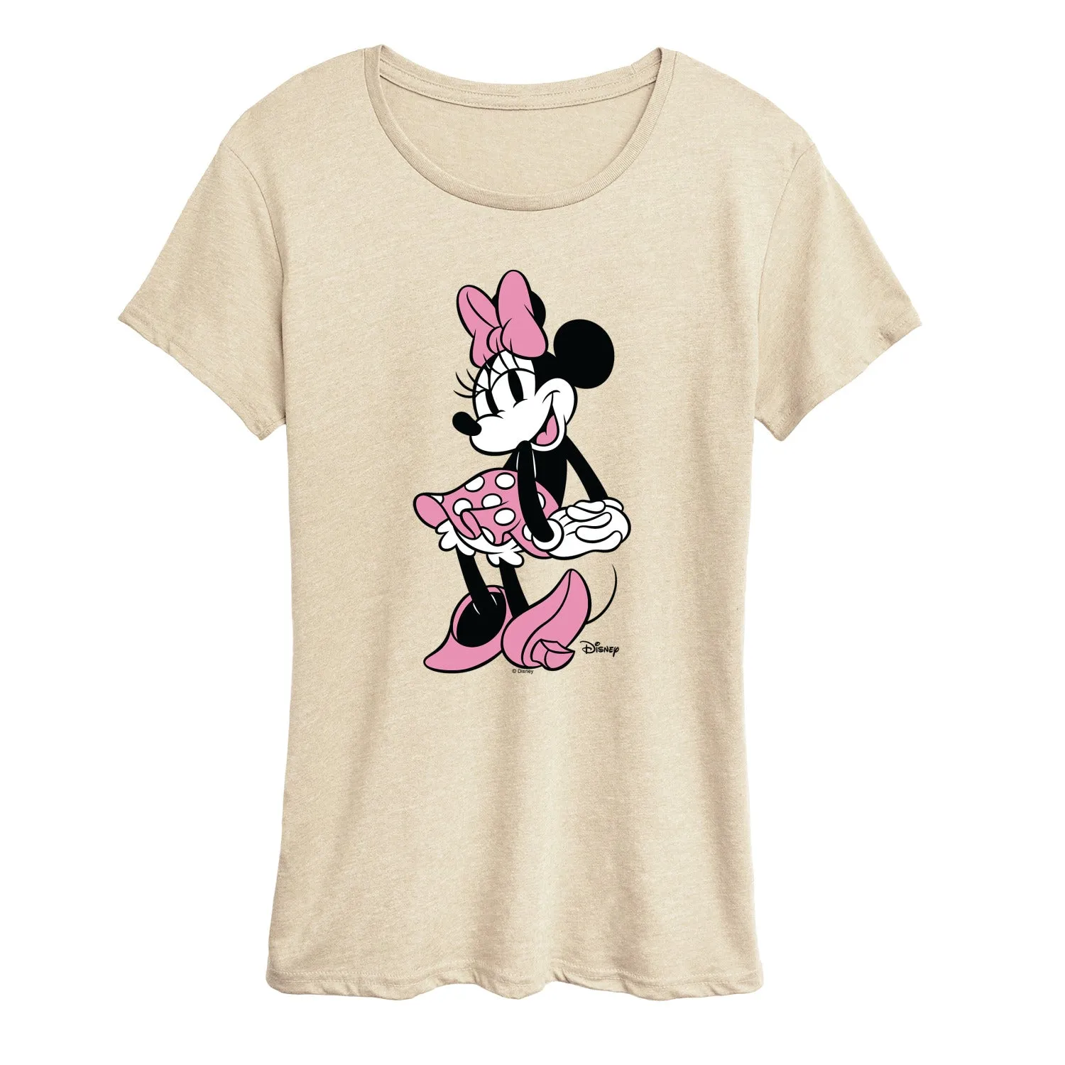 Disney - Minnie Heels - Women's Short Sleeve Graphic T-Shirt sold by Zulily product image thumbnail 2