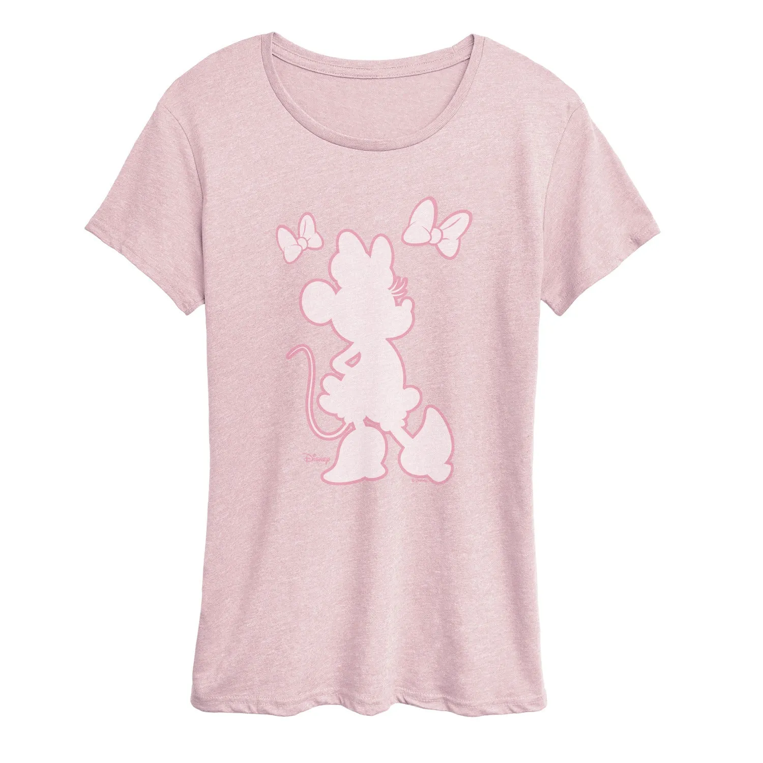 Disney - Minnie Mouse Bows - Women's Short Sleeve Graphic T-Shirt sold by Zulily product image thumbnail 3