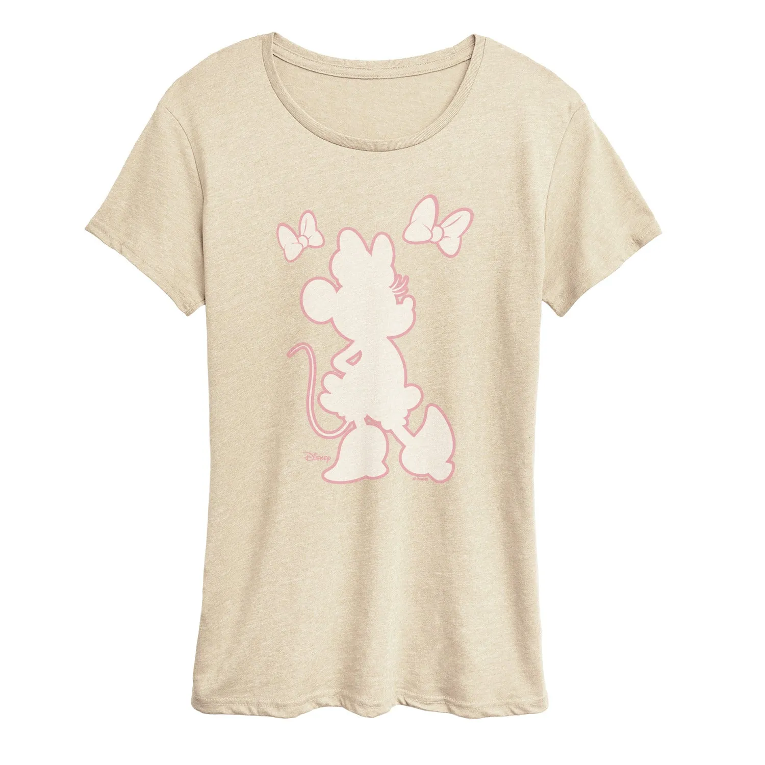 Disney - Minnie Mouse Bows - Women's Short Sleeve Graphic T-Shirt sold by Zulily product image thumbnail 2