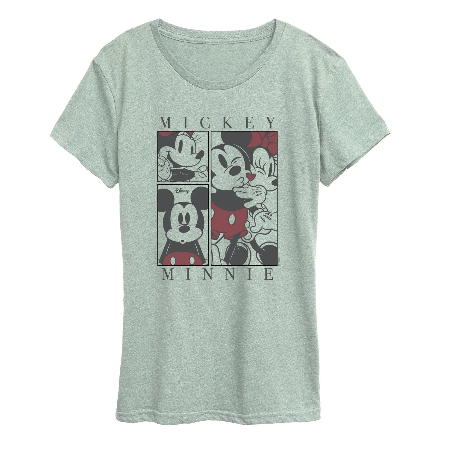 Disney - Minnie Mickey - Women's Short Sleeve Graphic T-Shirt sold by Zulily product image thumbnail 4
