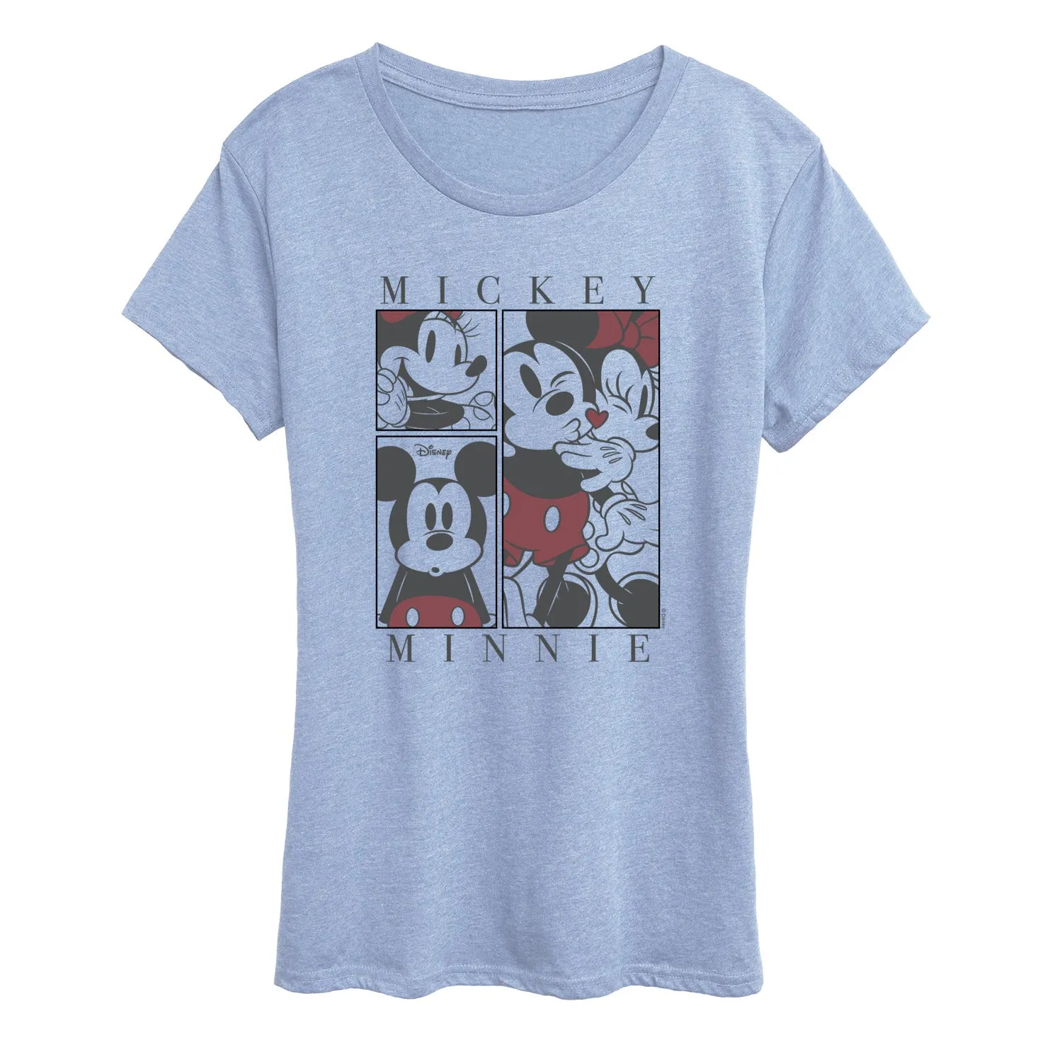 Disney - Minnie Mickey - Women's Short Sleeve Graphic T-Shirt sold by Zulily product image thumbnail 2