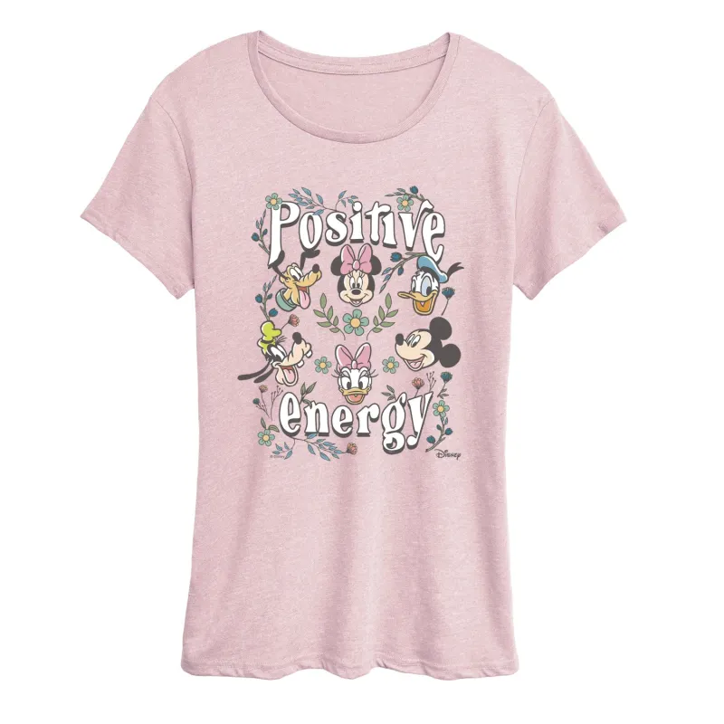 Disney - Positive Group - Women's Short Sleeve Graphic T-Shirt sold by Zulily