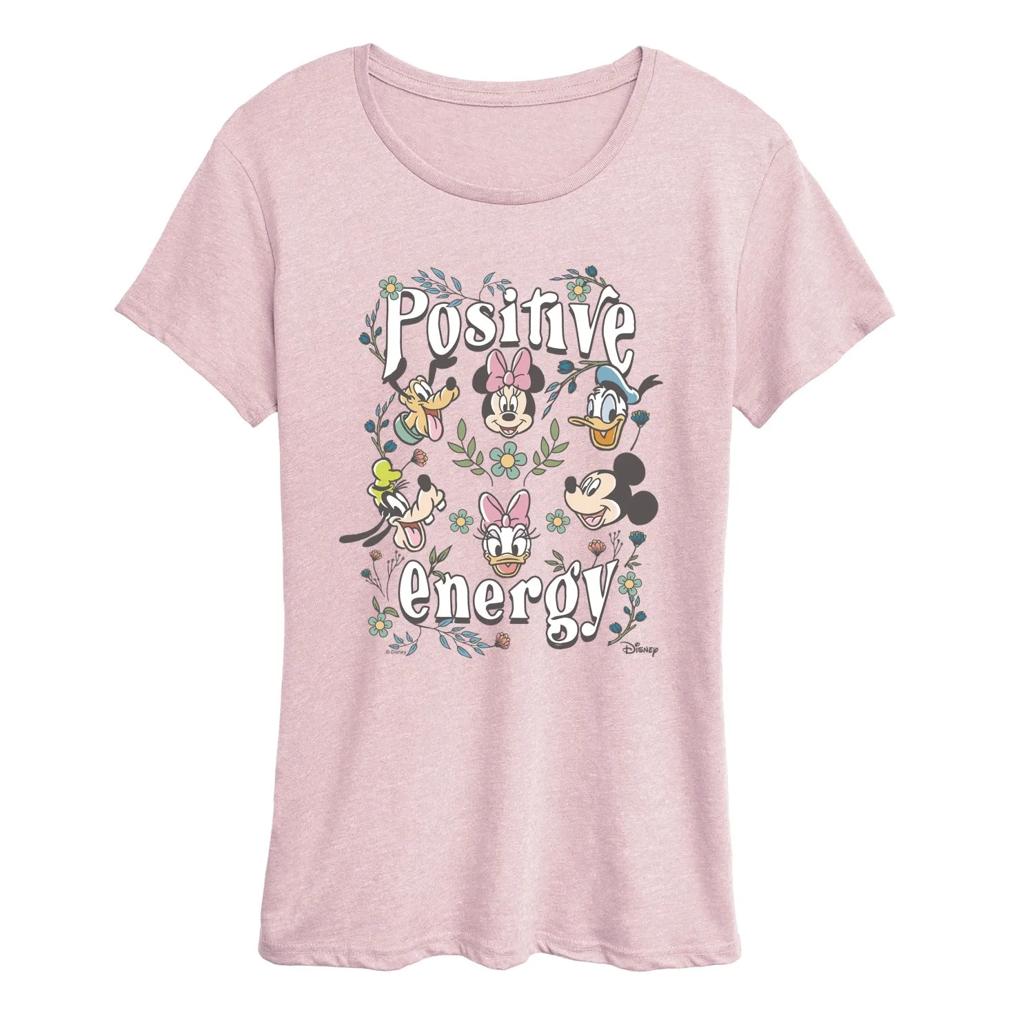Disney - Positive Group - Women's Short Sleeve Graphic T-Shirt sold by Zulily