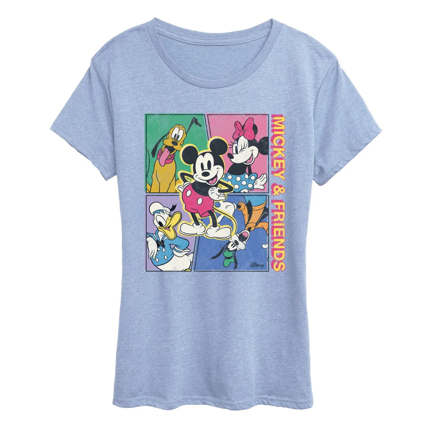 Disney - Mickey Friends Comic - Women's Short Sleeve Graphic T-Shirt sold by Zulily product image thumbnail 3