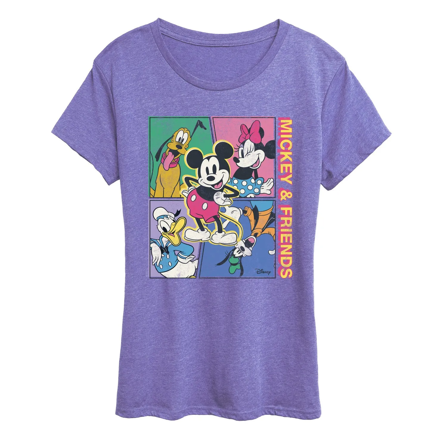 Disney - Mickey Friends Comic - Women's Short Sleeve Graphic T-Shirt sold by Zulily product image thumbnail 4