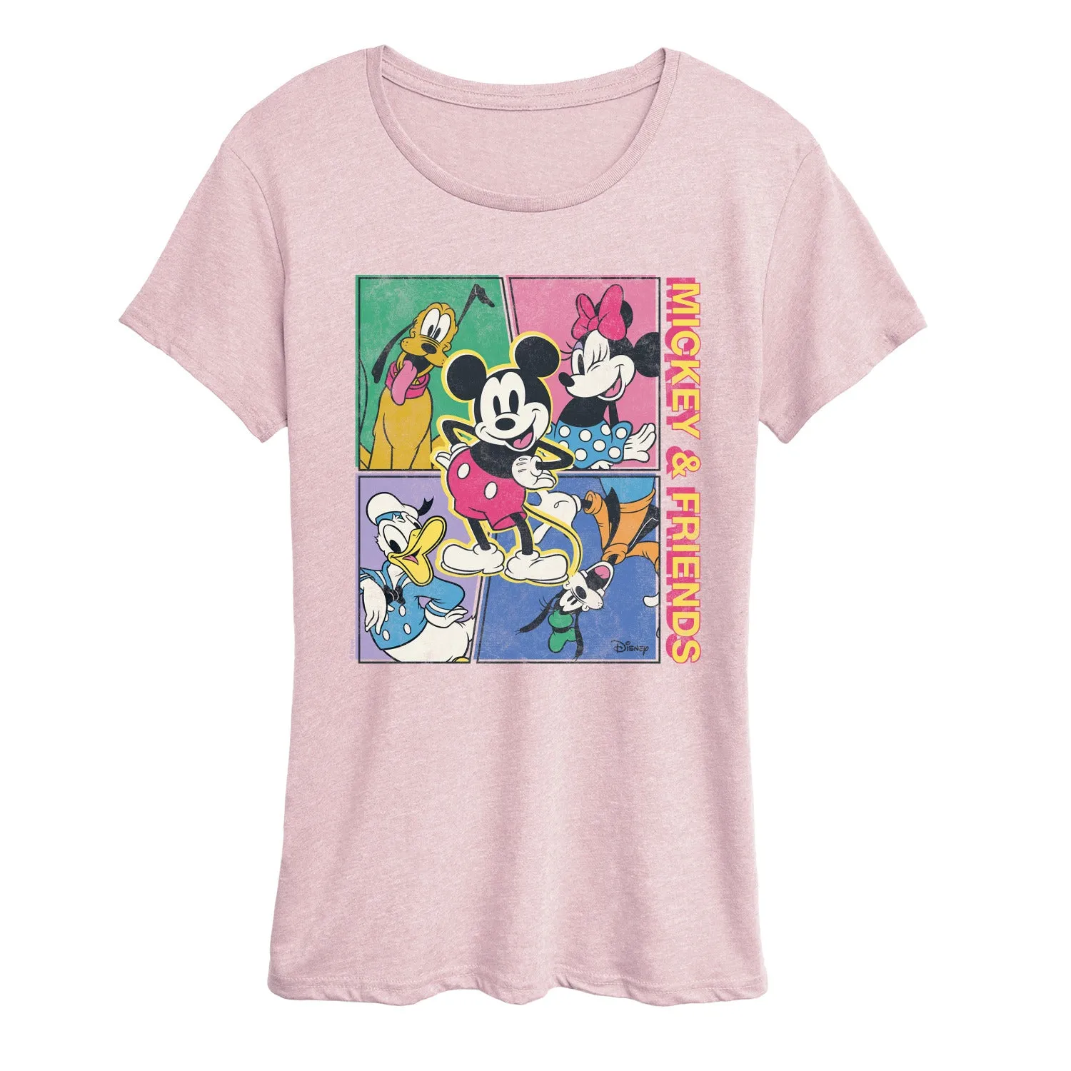 Disney - Mickey Friends Comic - Women's Short Sleeve Graphic T-Shirt sold by Zulily product image thumbnail 5