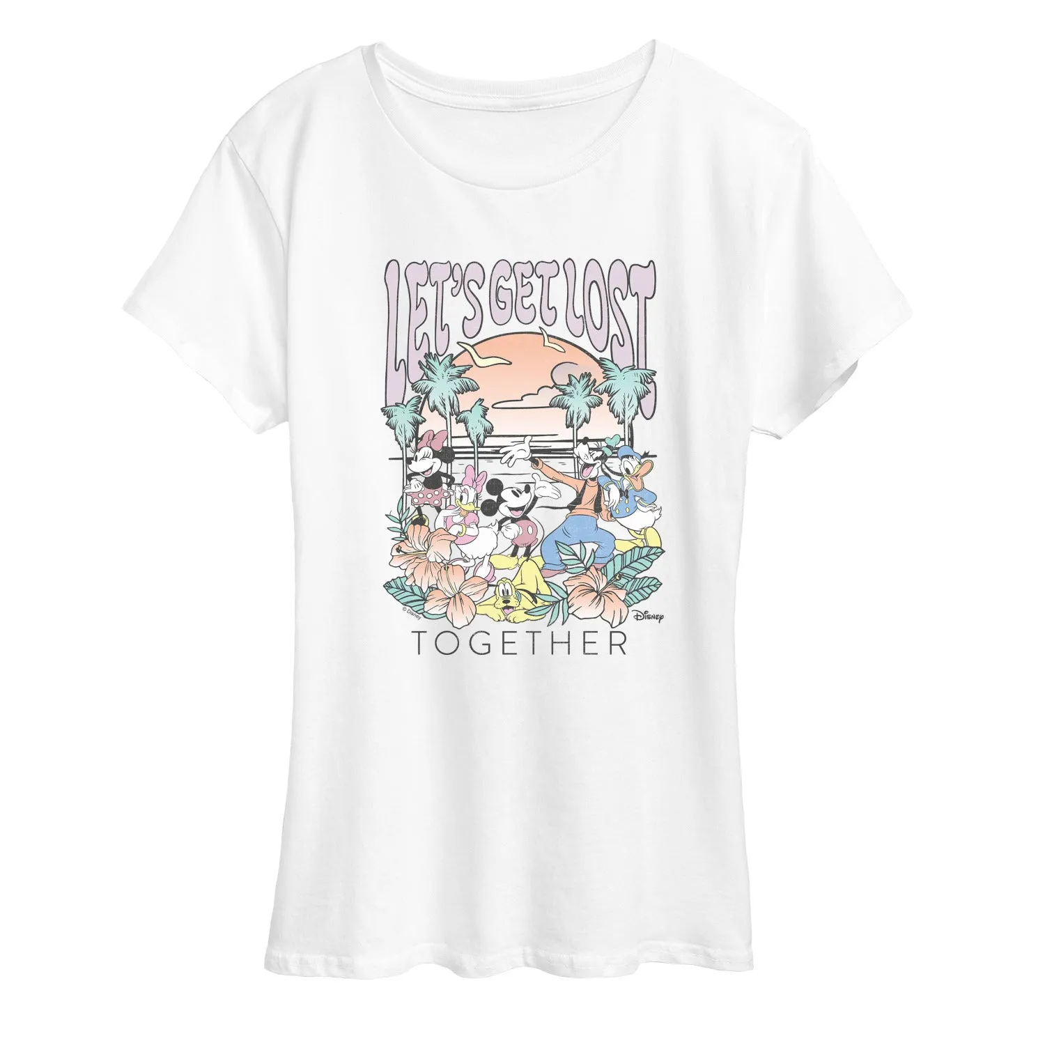 Disney - Lost Together - Women's Short Sleeve Graphic T-Shirt sold by Zulily product image thumbnail 5