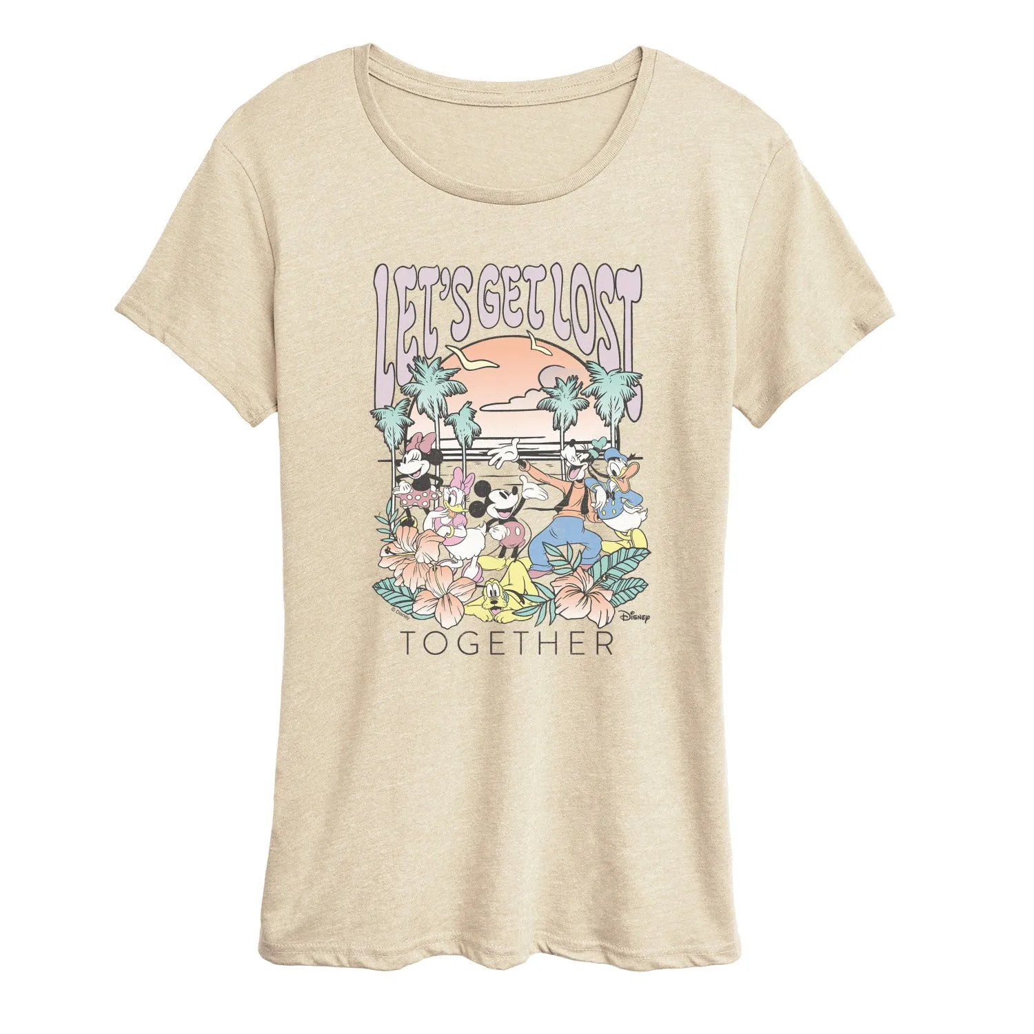 Disney - Lost Together - Women's Short Sleeve Graphic T-Shirt sold by Zulily product image thumbnail 2