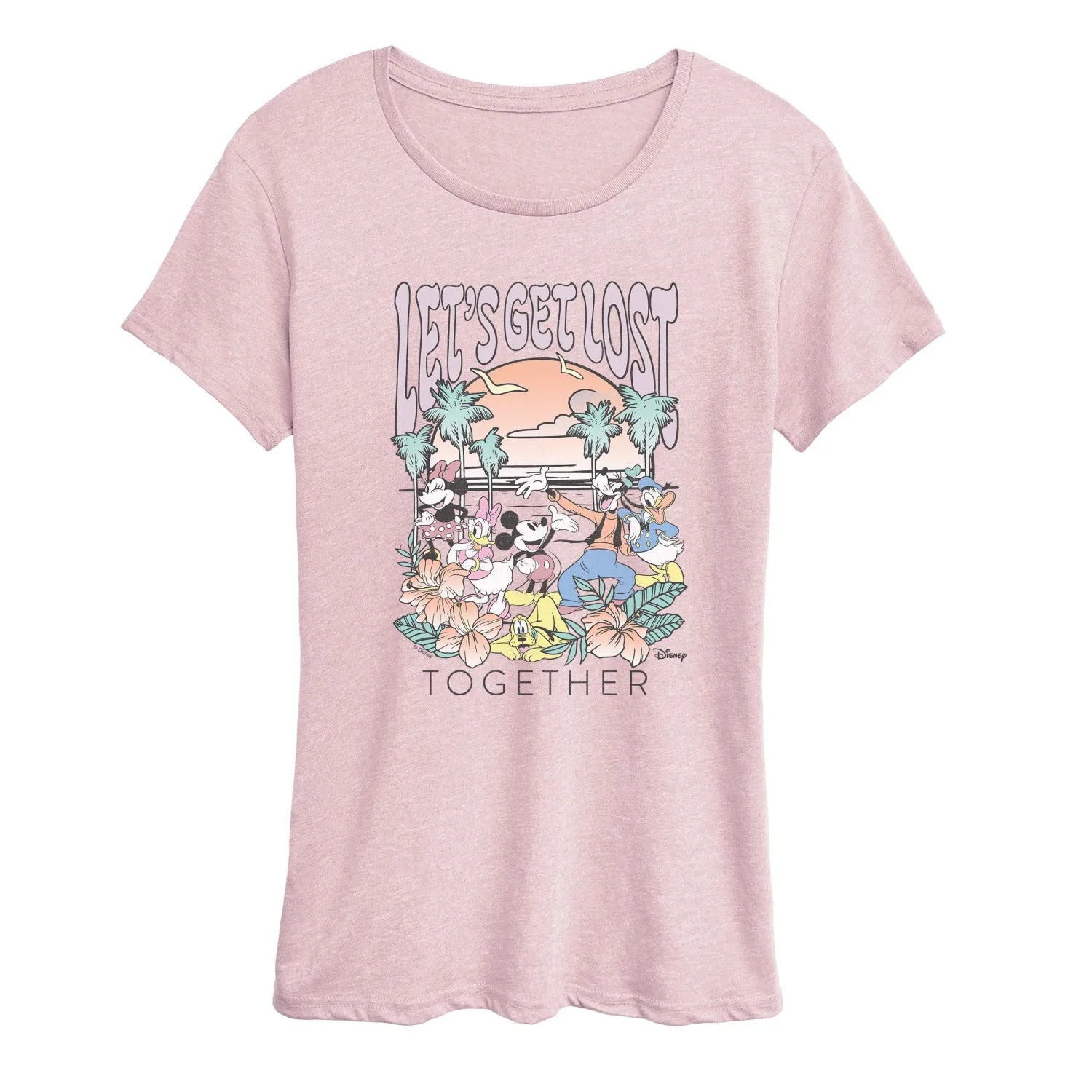 Disney - Lost Together - Women's Short Sleeve Graphic T-Shirt sold by Zulily product image thumbnail 3
