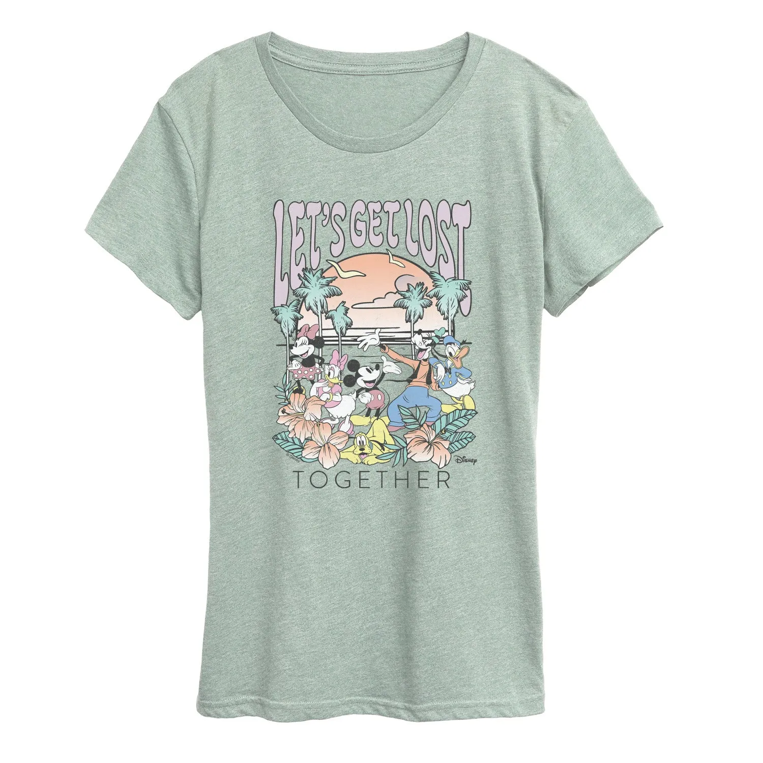 Disney - Lost Together - Women's Short Sleeve Graphic T-Shirt sold by Zulily product image thumbnail 4