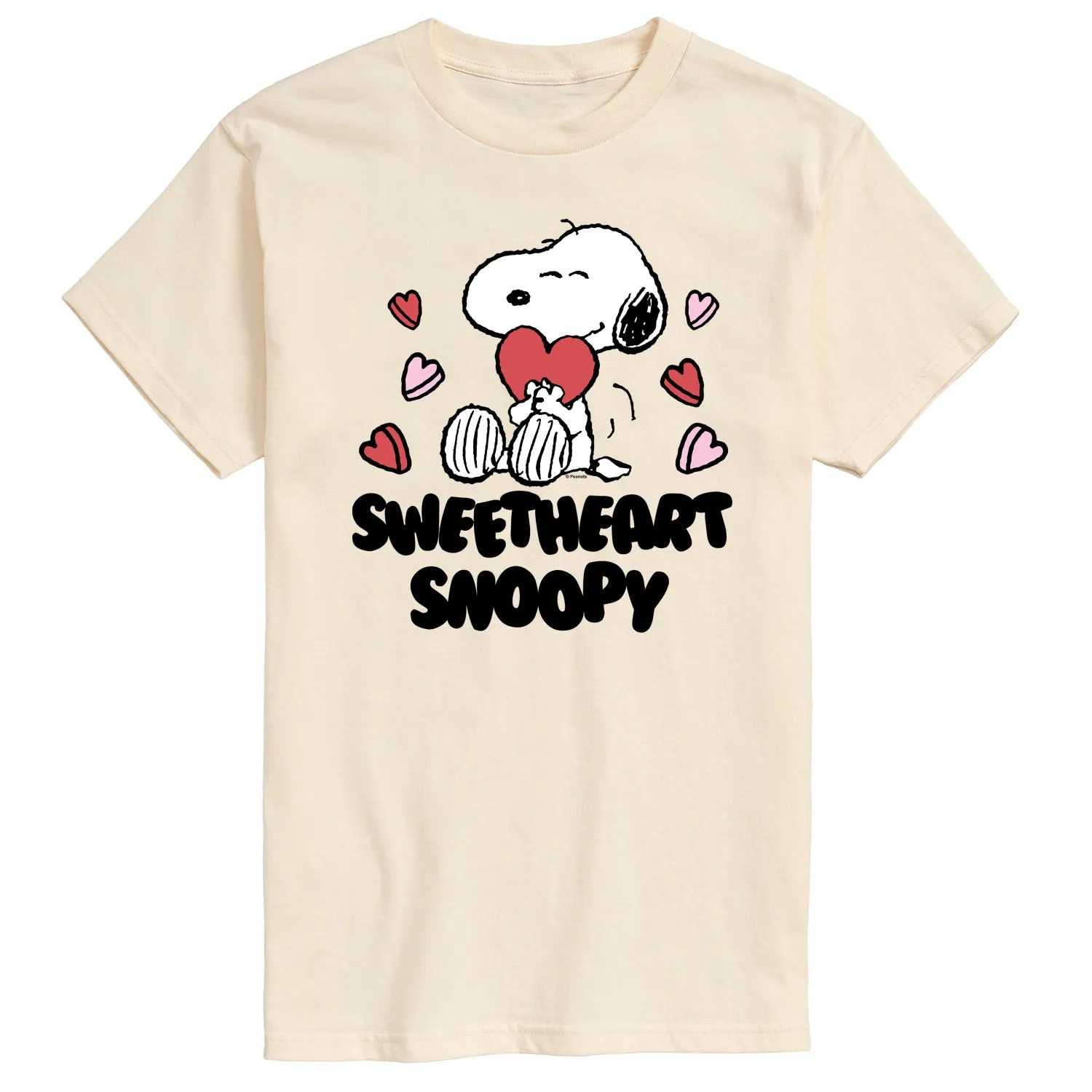 Peanuts - Sweetheart Snoopy - Men's Short Sleeve Graphic T-Shirt sold by Zulily product image thumbnail 3
