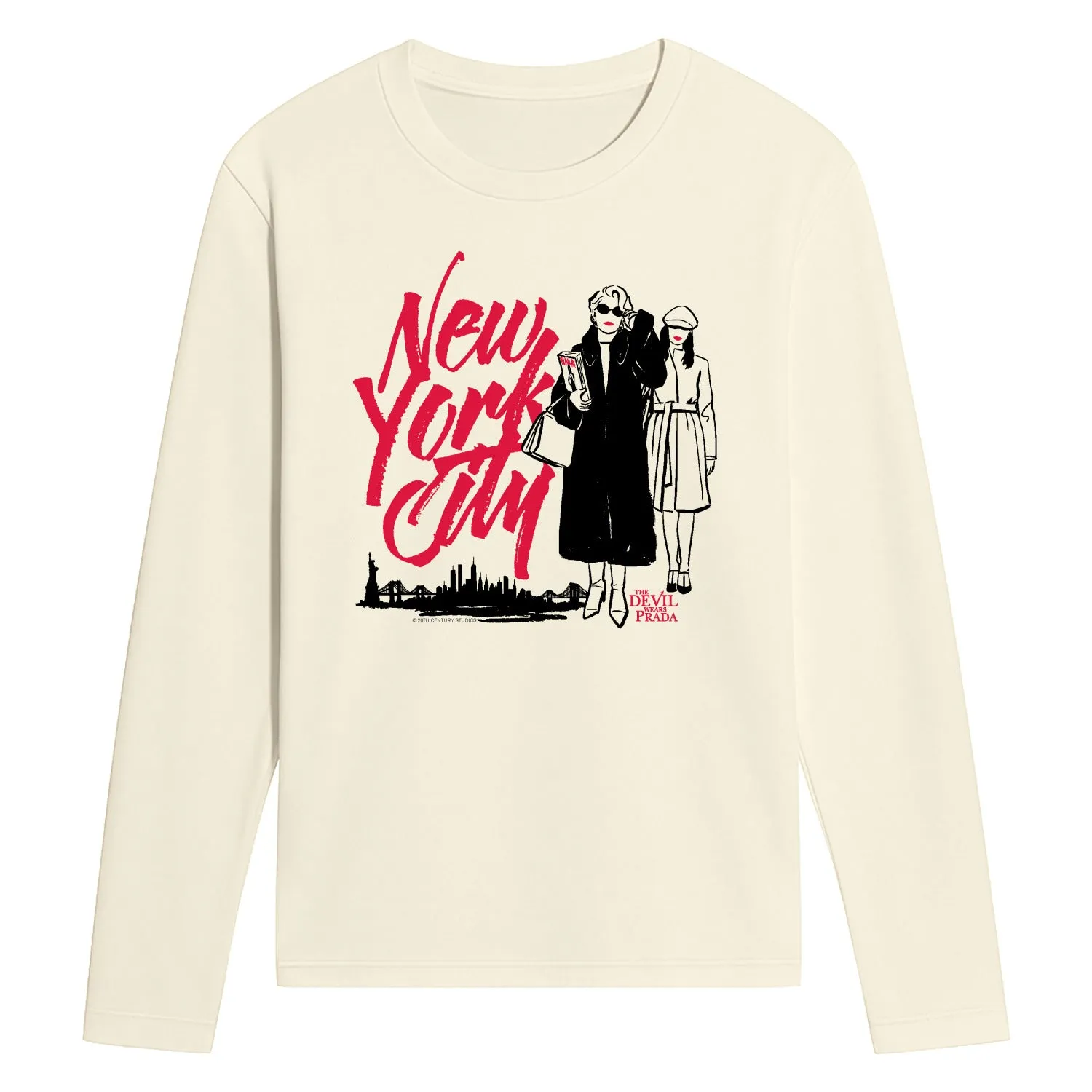 The Devil Wears Prada - New York City - Men's Long Sleeve Graphic T-Shirt sold by Zulily product image thumbnail 3