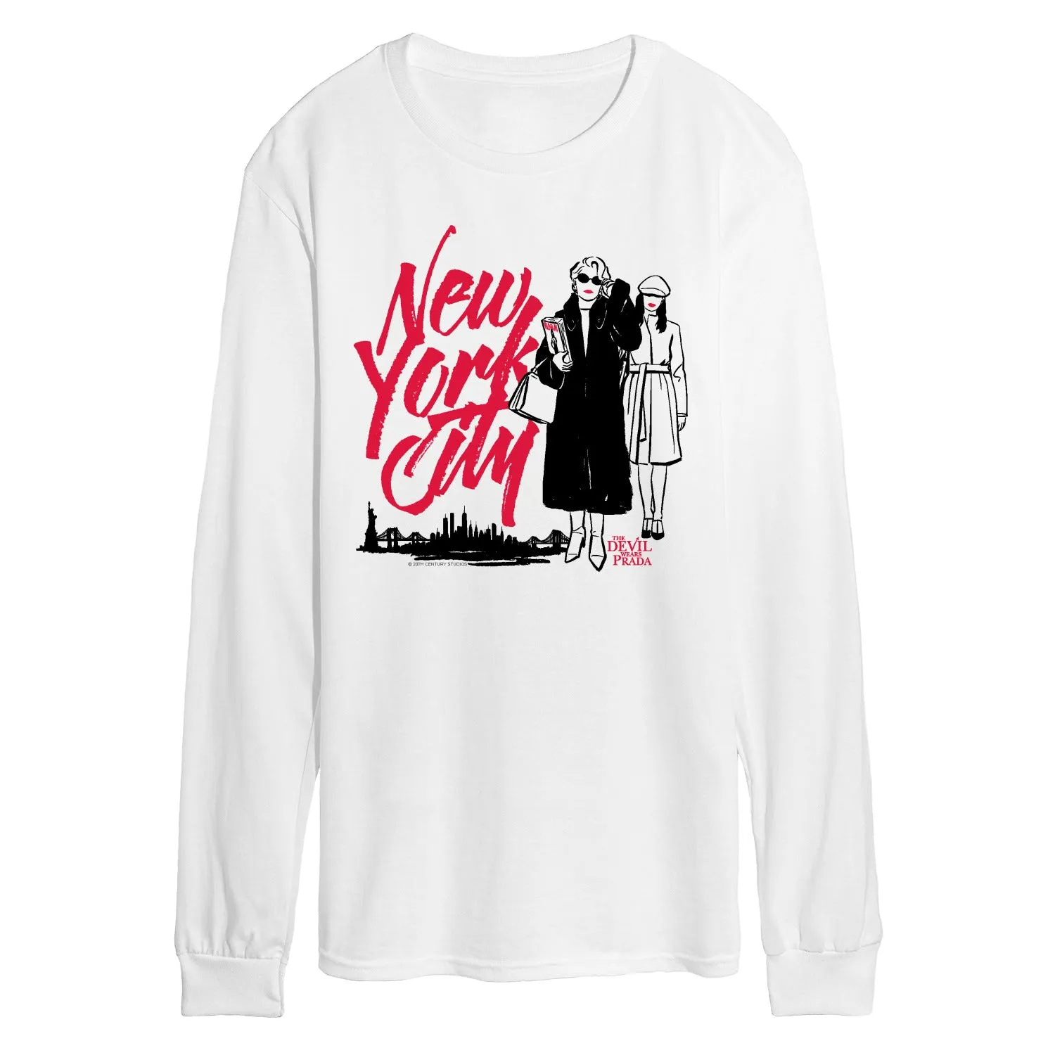 The Devil Wears Prada - New York City - Men's Long Sleeve Graphic T-Shirt sold by Zulily