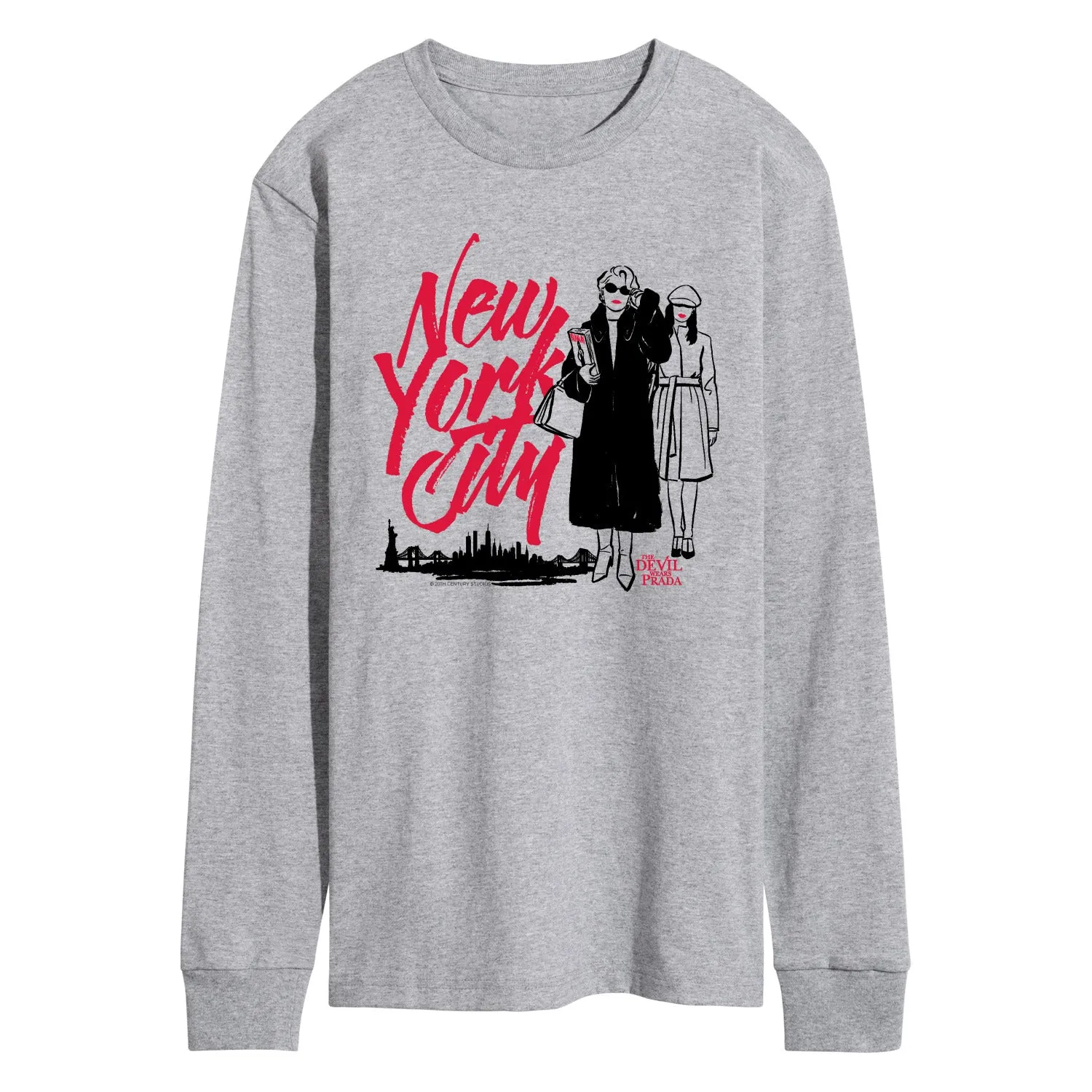 The Devil Wears Prada - New York City - Men's Long Sleeve Graphic T-Shirt sold by Zulily product image thumbnail 2