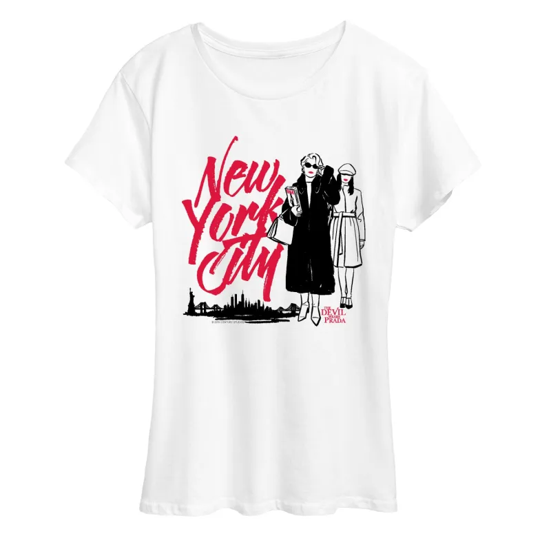The Devil Wears Prada - New York City - Women's Short Sleeve Graphic T-Shirt sold by Zulily