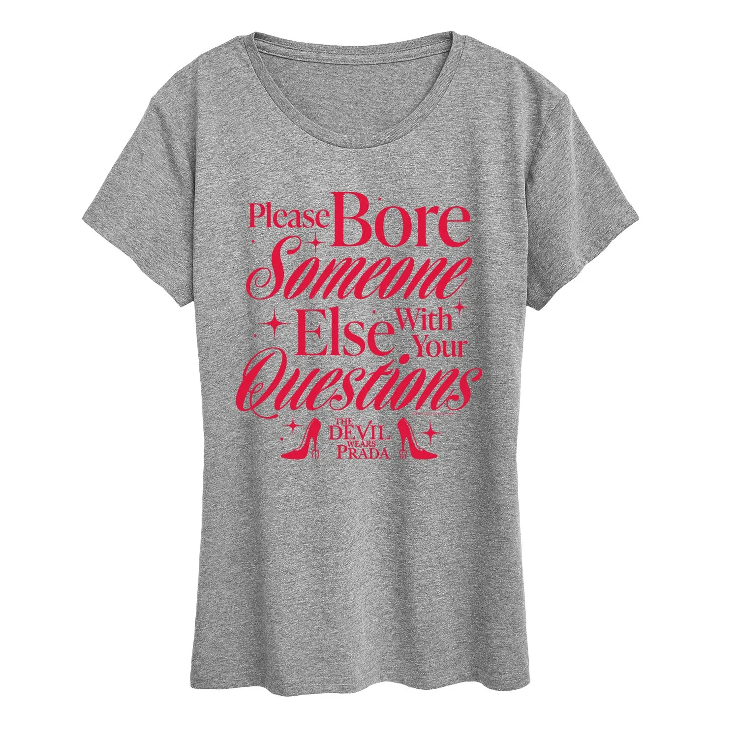The Devil Wears Prada - Please Bore Someone Else - Women's Short Sleeve Graphic T-Shirt sold by Zulily product image thumbnail 5