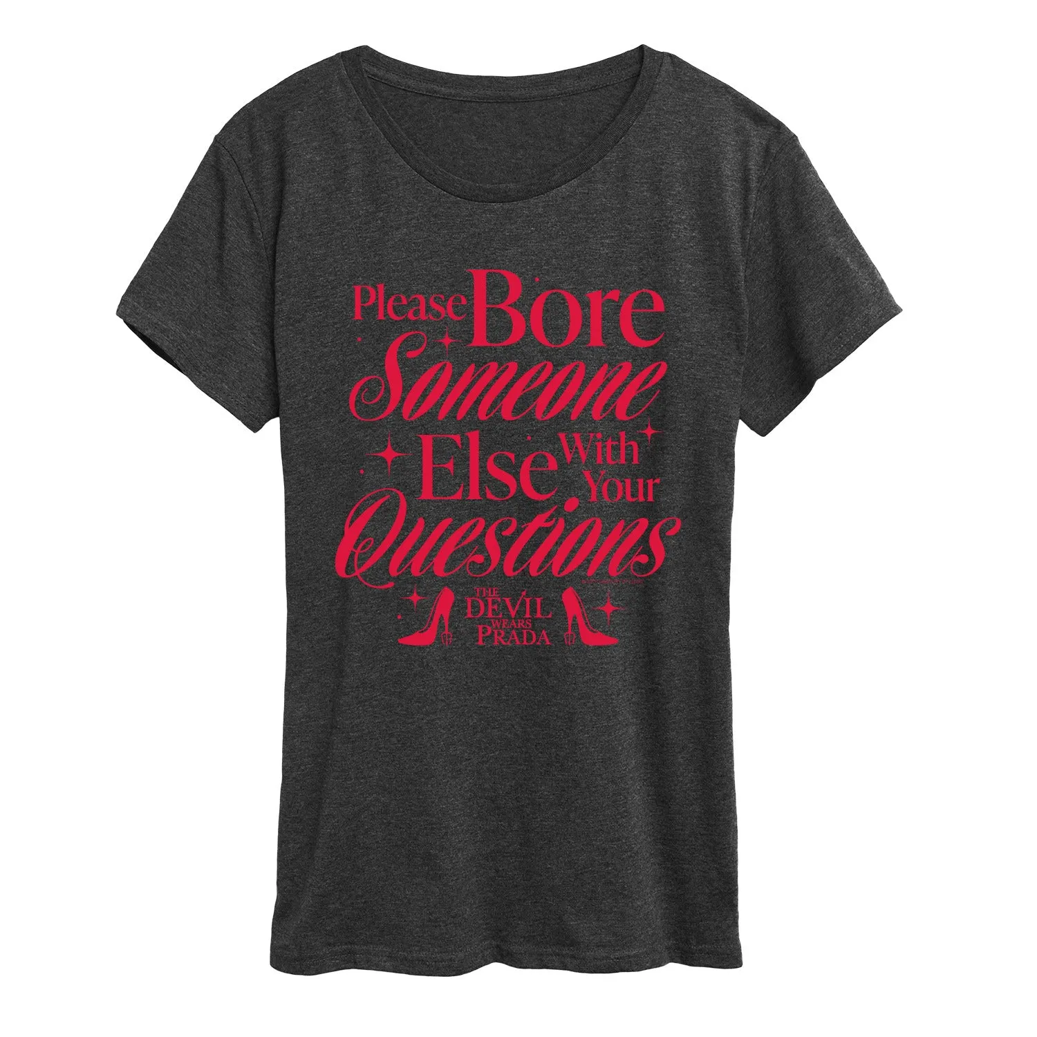 The Devil Wears Prada - Please Bore Someone Else - Women's Short Sleeve Graphic T-Shirt sold by Zulily product image thumbnail 4