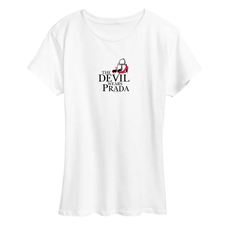 The Devil Wears Prada - Logo Icons - Women's Short Sleeve Graphic T-Shirt sold by Zulily