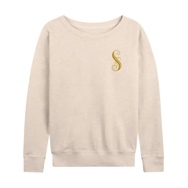Wicked: Part 2 -  Shiz University - Women's French Terry Long Sleeve Pullover sold by Zulily